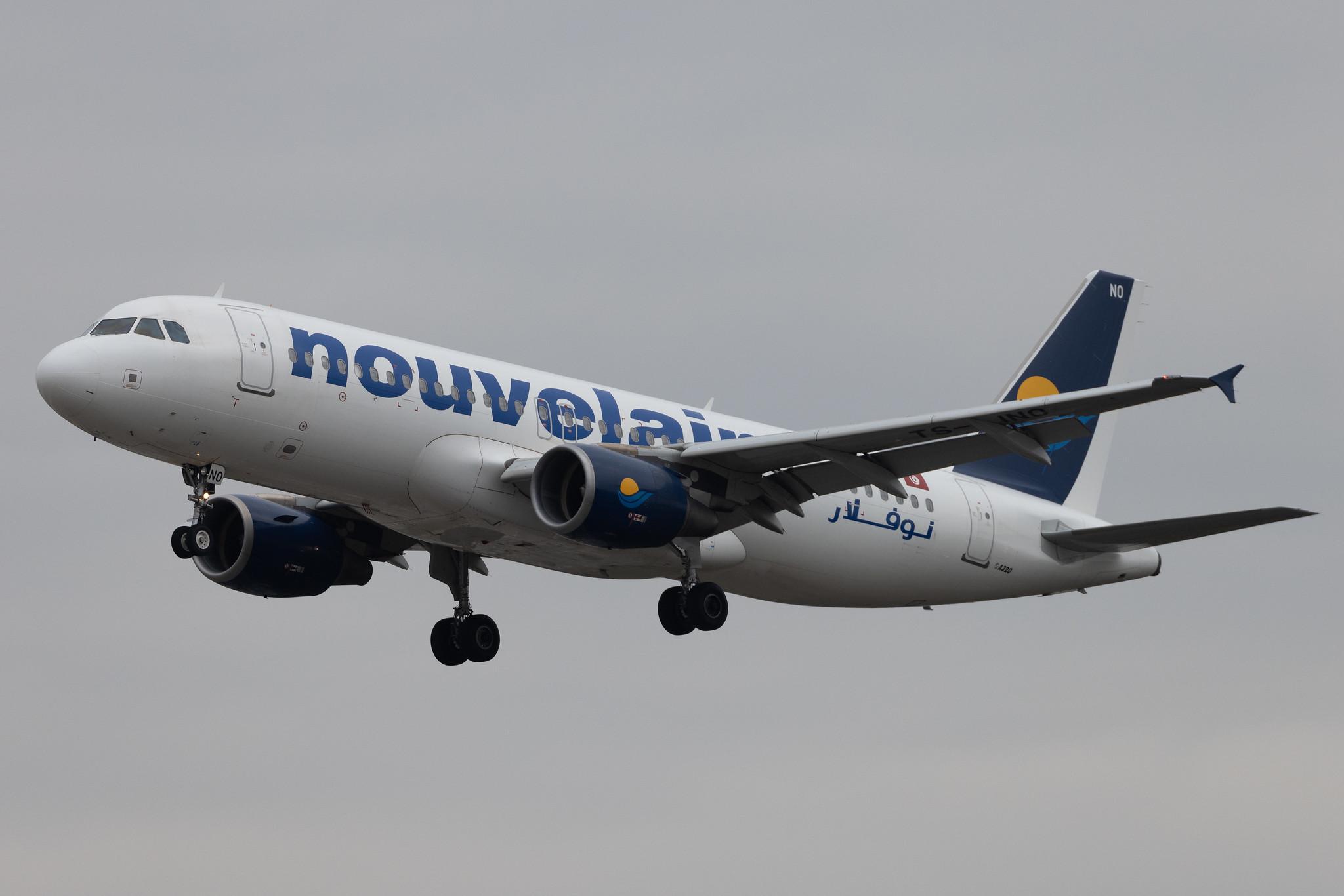Frankfurt Airport: Nouvelair (BJ / LBT) | Operator: Nouvelair Tunisie | Airbus A320-214 A320 | TS-INO | MSN 3480