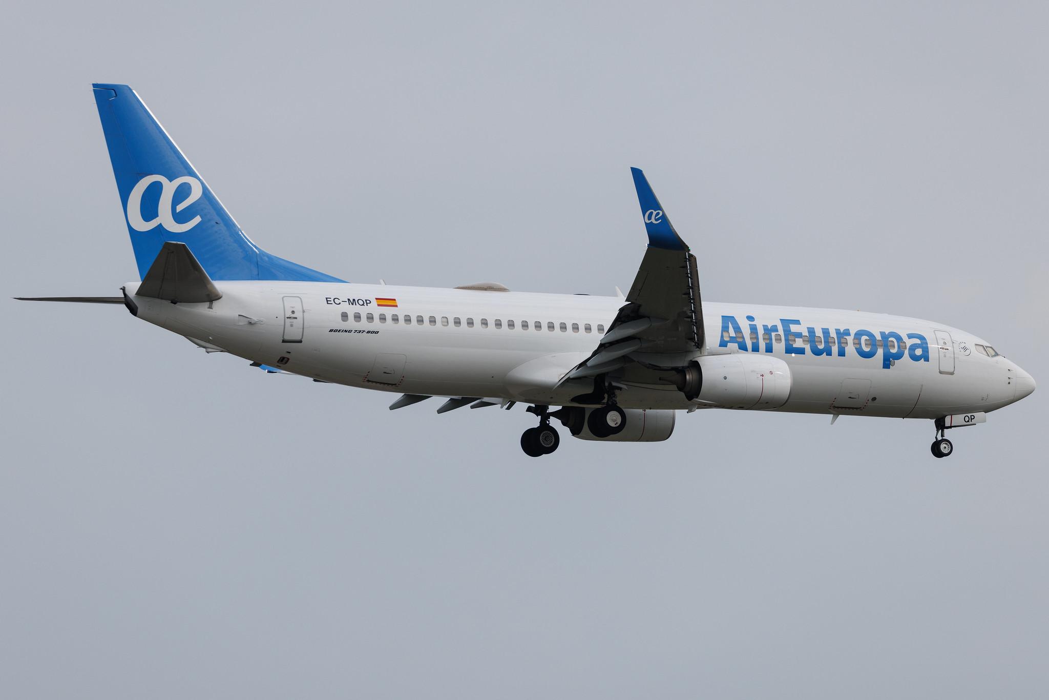 Frankfurt Airport: Air Europa (UX / AEA) | Boeing 737-85P B738 | EC-MQP | MSN 60588