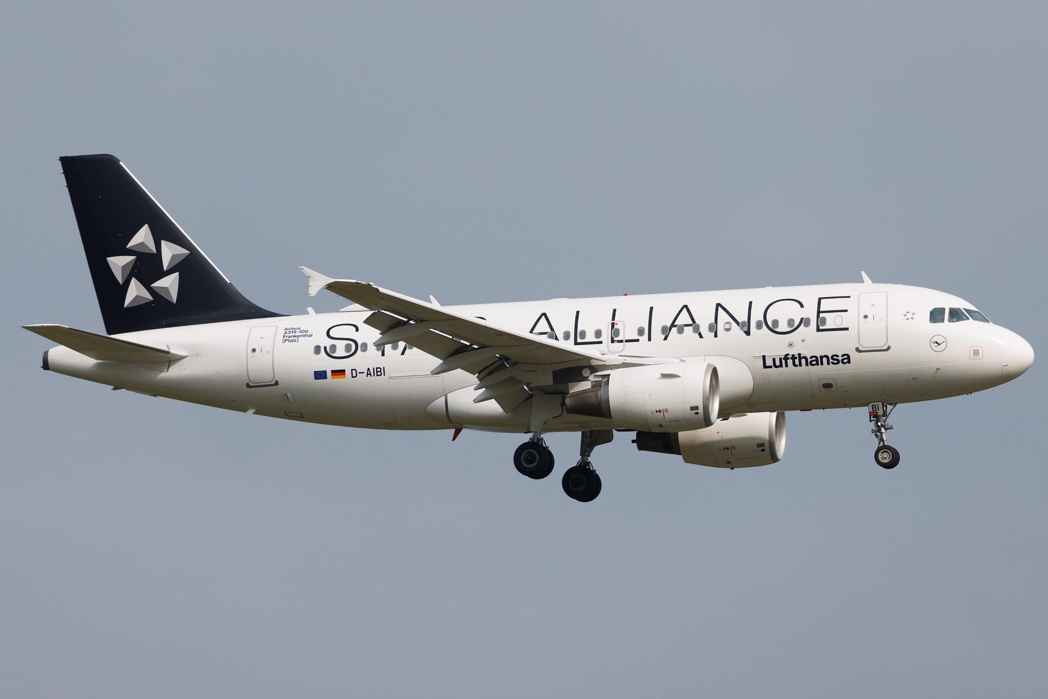 Frankfurt Airport: Lufthansa (LH / DLH) | Livery: Star Alliance Livery | Airbus A319-112 A319 | D-AIBI | MSN 5284