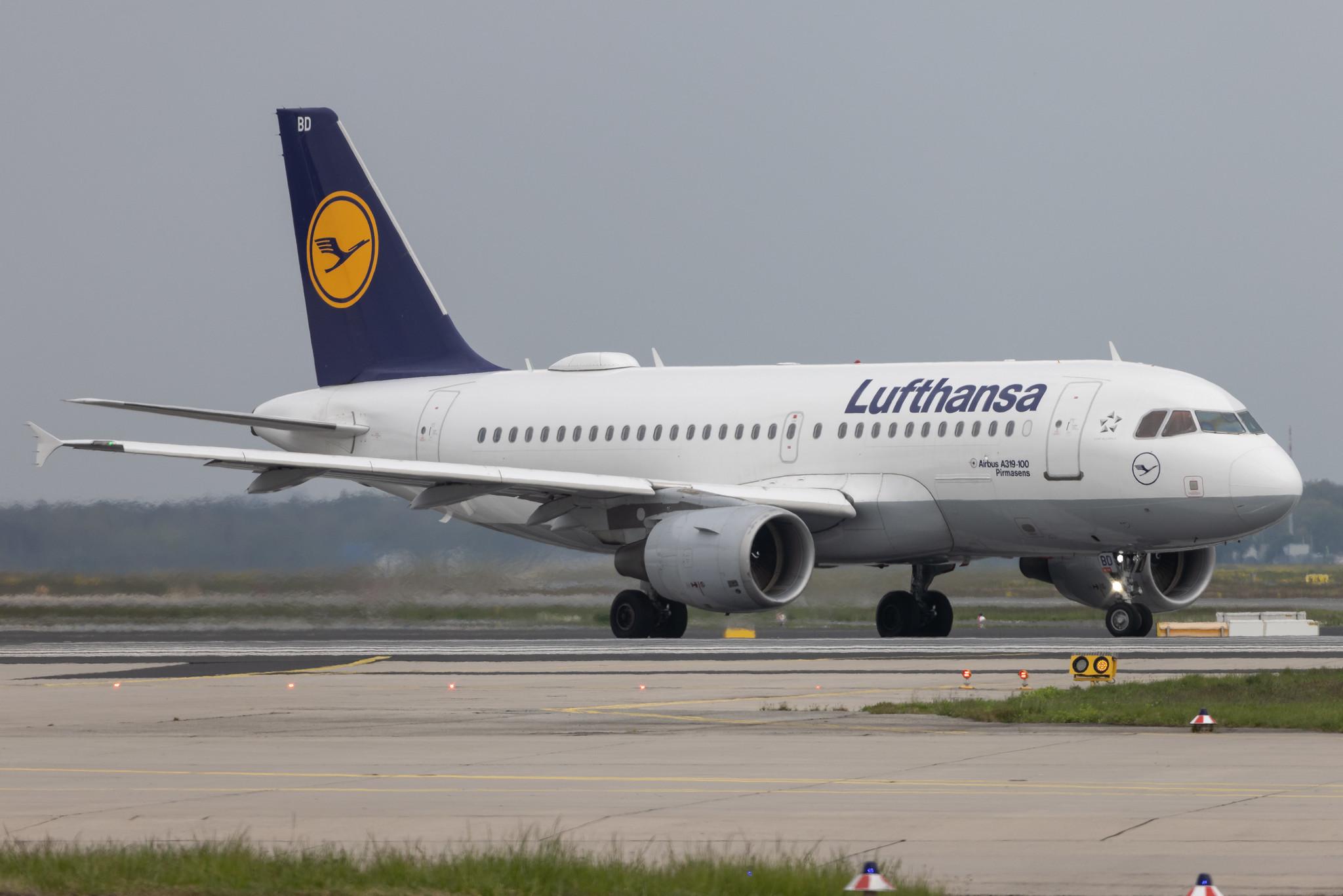 Frankfurt Airport: Lufthansa (LH / DLH) | Airbus A319-112 A319 | D-AIBD | MSN 4455