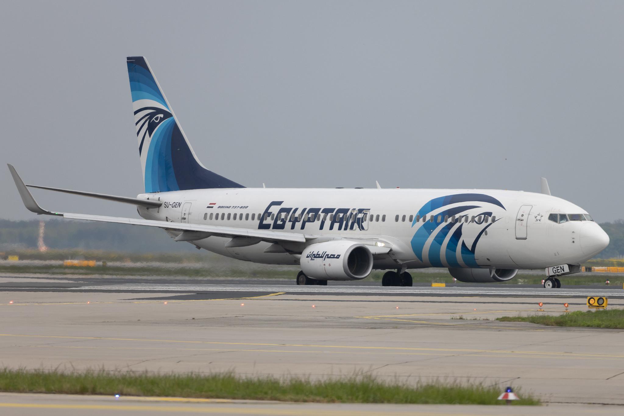 Frankfurt Airport: EgyptAir (MS / MSR) | Boeing 737-866 B738 | SU-GEN | MSN 63806