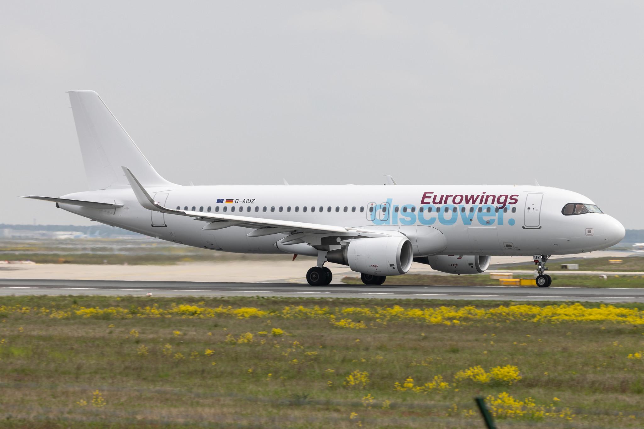 Frankfurt Airport: Lufthansa (LH / DLH) | Airbus A320-214 A320 | D-AIUZ | MSN 7625