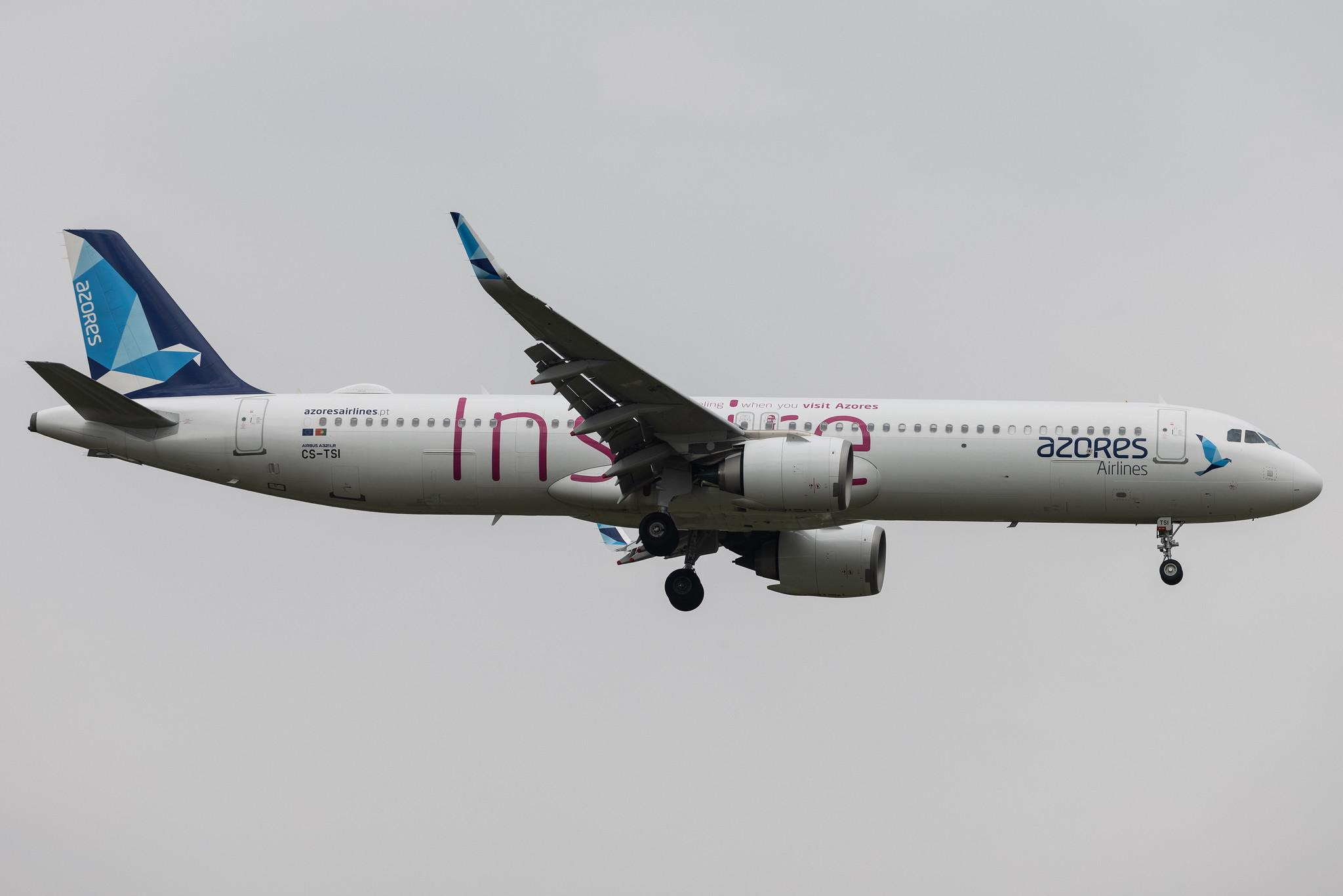 Frankfurt Airport: Azores Airlines (S4 / RZO) | Livery: Inspire Livery | Airbus A321-253NX A21N | CS-TSI | MSN 10074