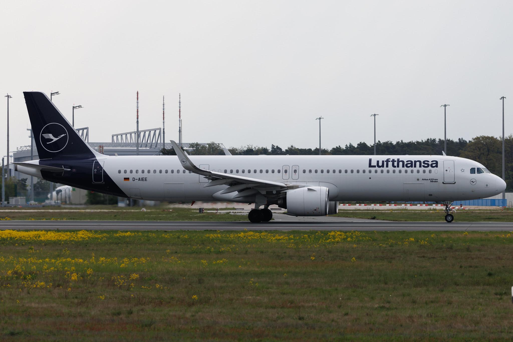 Frankfurt Airport: Lufthansa (LH / DLH) | Airbus A321-271NX A21N | D-AIEE | MSN 9046