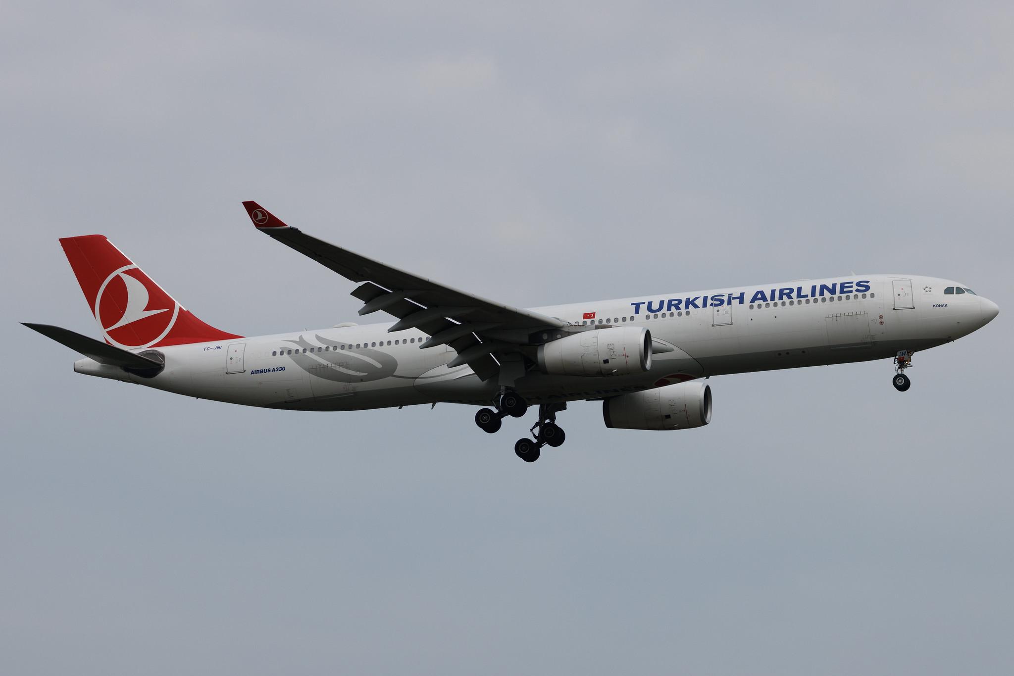 Frankfurt Airport: Turkish Airlines (TK / THY) | Airbus A330-343 A333 | TC-JNI | MSN 1160