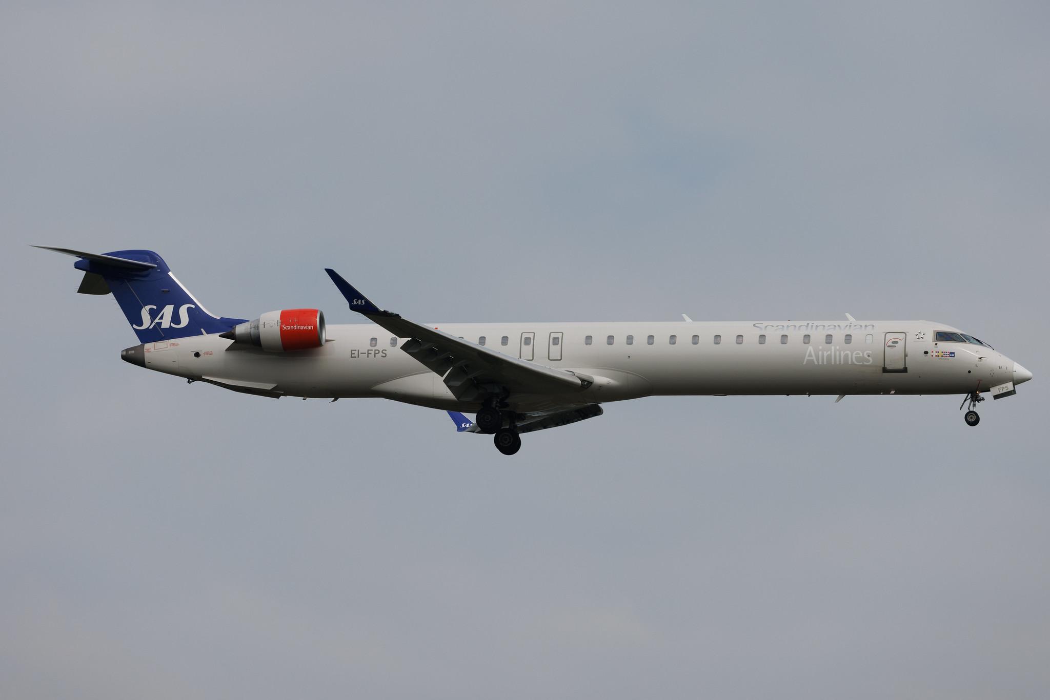Frankfurt Airport: SAS (SK / SAS) | Operator: Cityjet | Mitsubishi CRJ-900LR CRJ9 | EI-FPS | MSN 15437