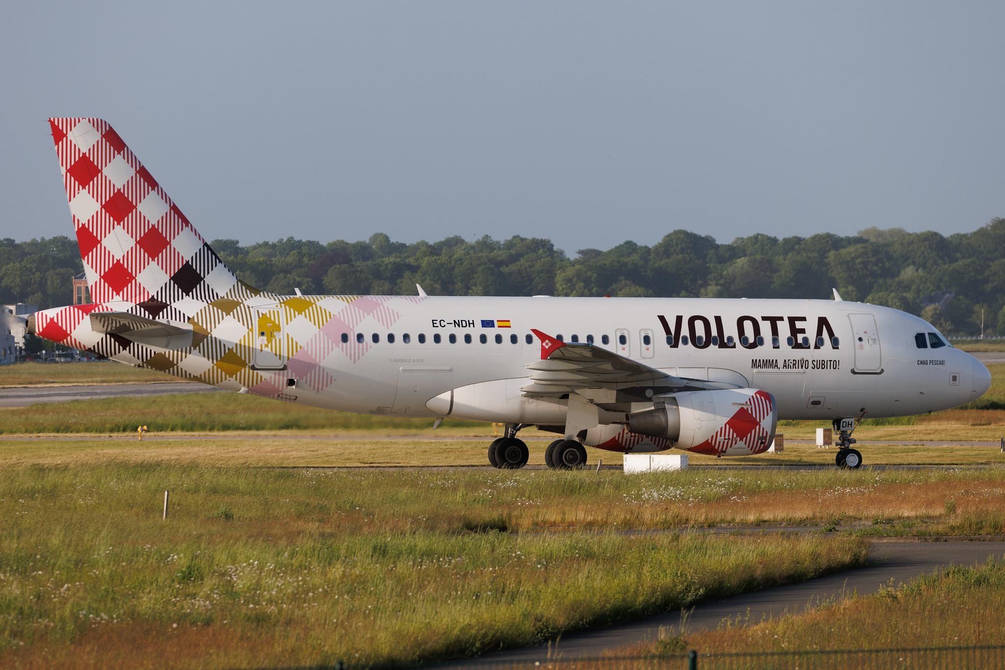Hamburg Finkenwerder: Volotea (V7 / VOE) | Airbus A319-111 A319 | EC-NDH | MSN 03403