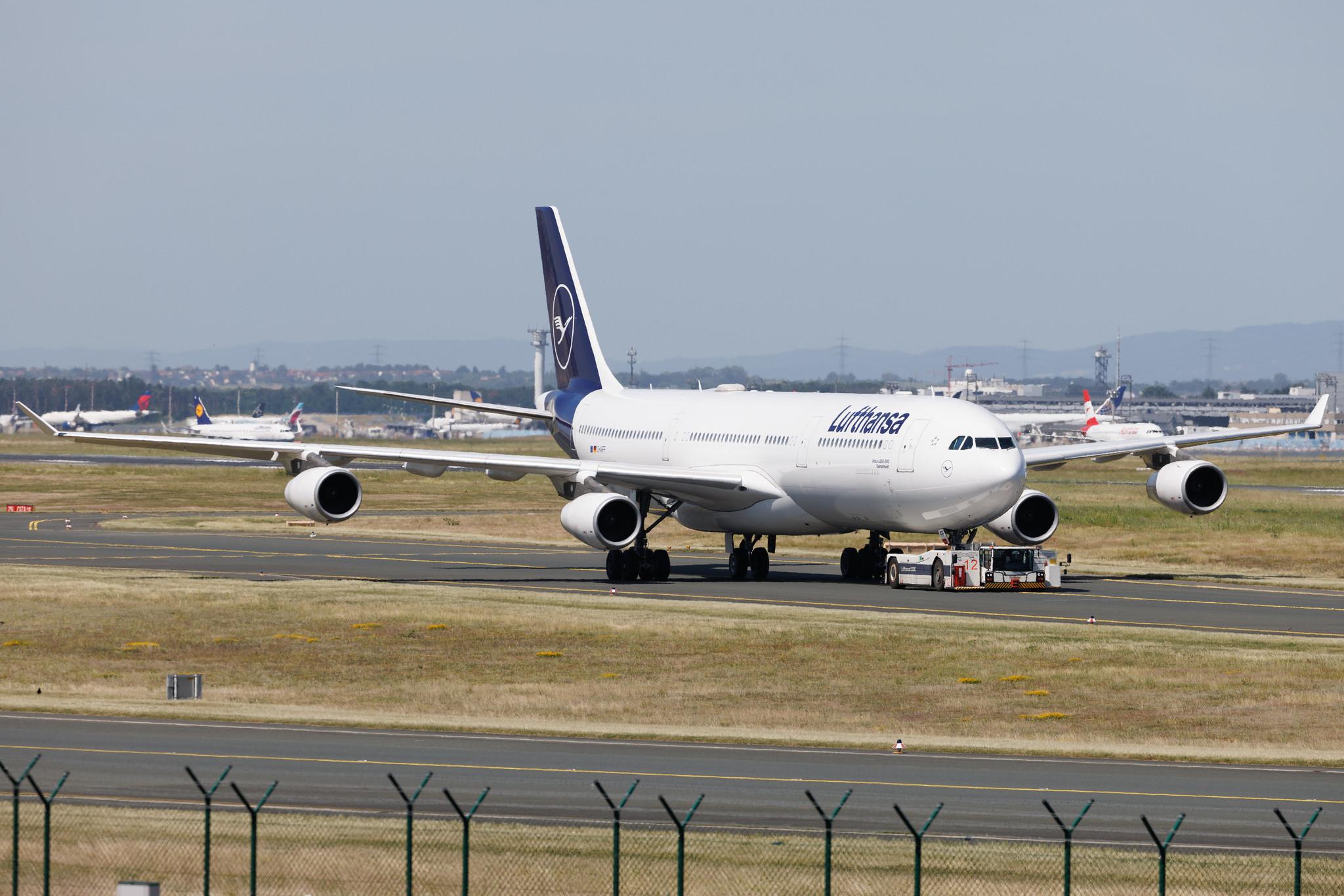 Frankfurt Airport: Lufthansa (LH / DLH) | Airbus A340-313 A343 | D-AIFF | MSN 0447