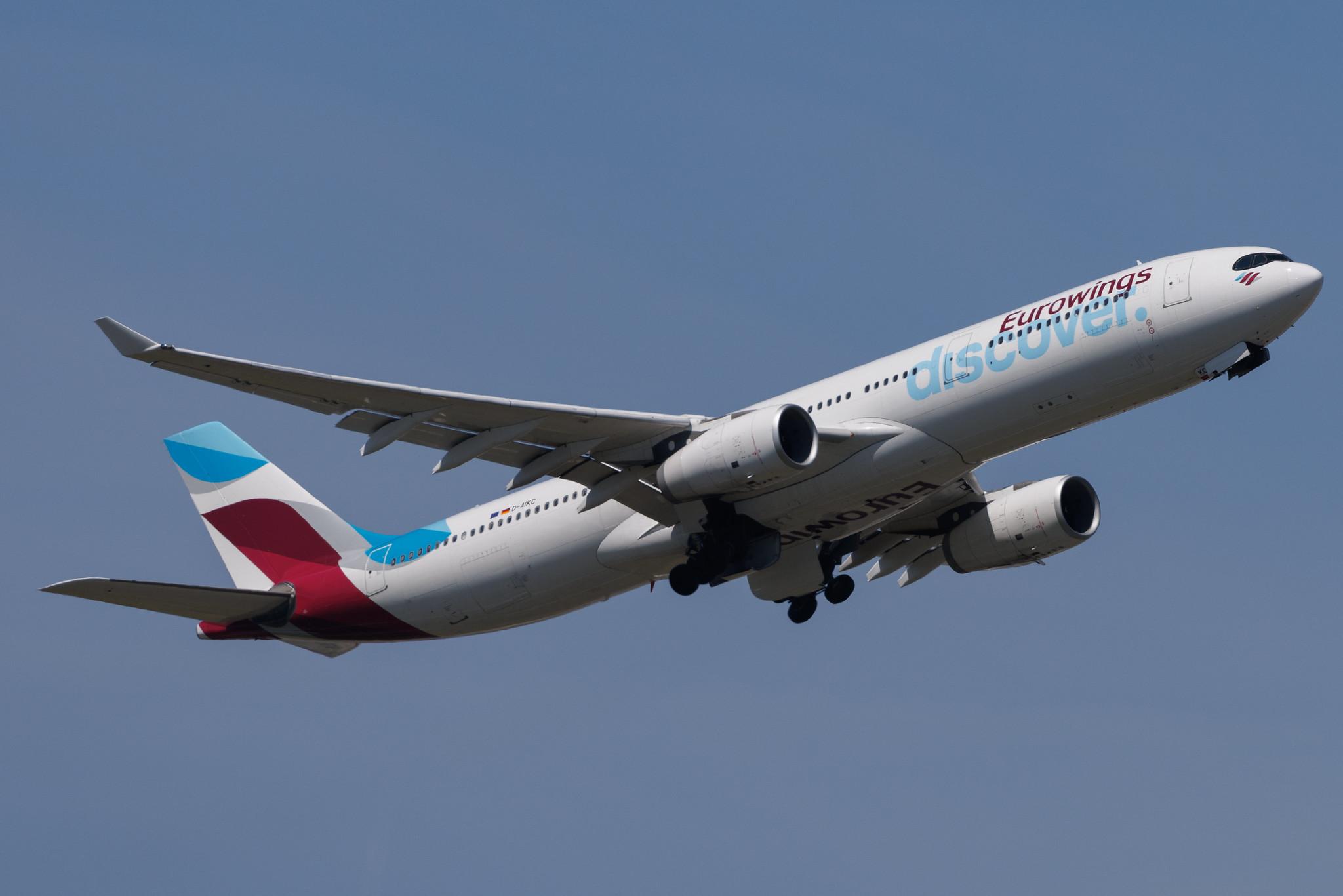 Frankfurt Airport: Eurowings Discover (4Y / OCN) | Airbus A330-343 A333 | D-AIKC | MSN 0579