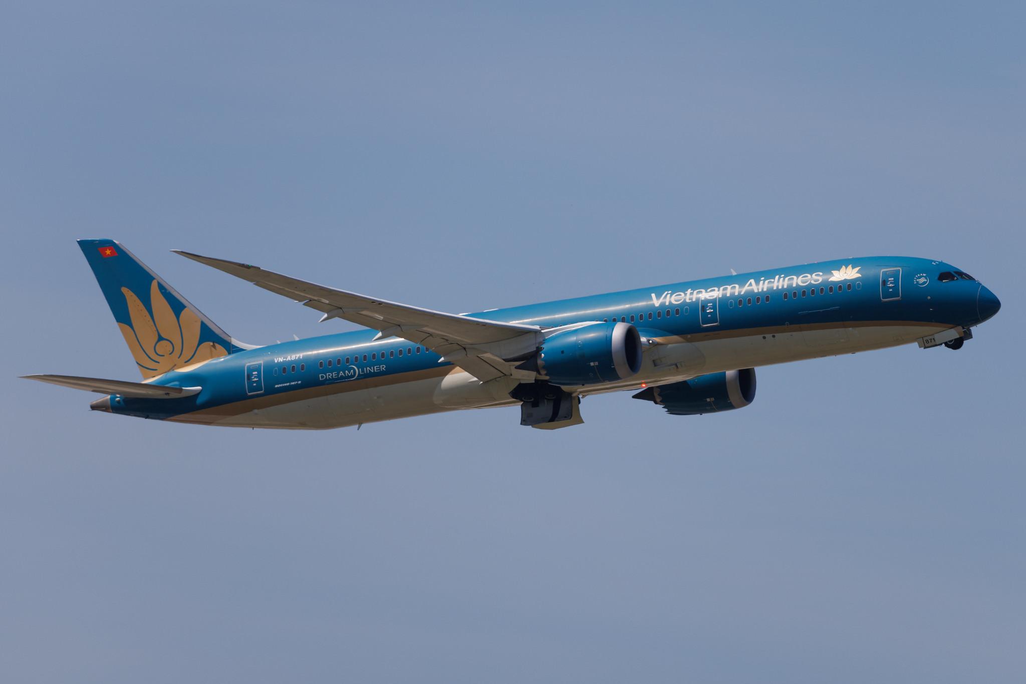 Frankfurt Airport: Vietnam Airlines (VN / HVN) | Boeing 787-9 Dreamliner B789 | VN-A871 | MSN 39290