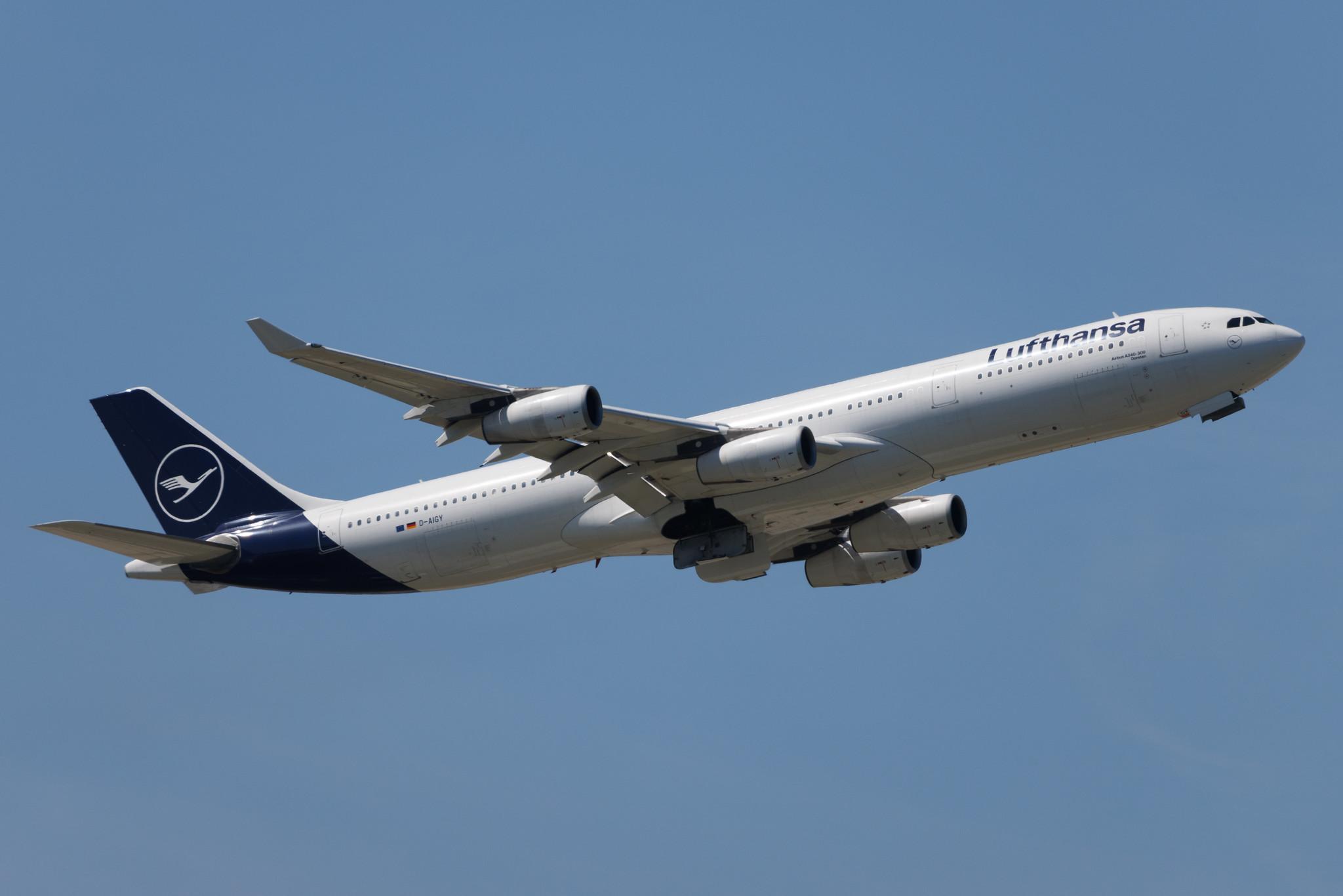 Frankfurt Airport: Lufthansa (LH / DLH) | Airbus A340-313 A343 | D-AIGY | MSN 0335