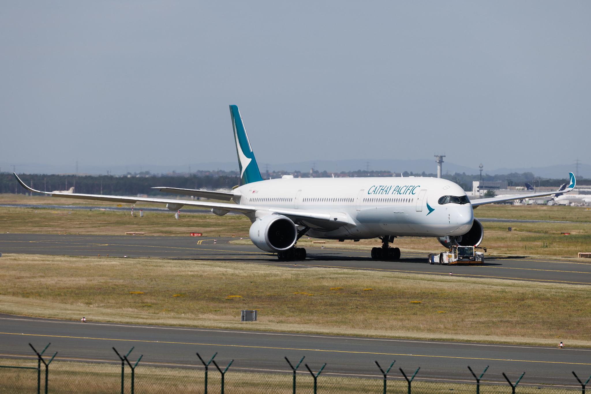 Frankfurt Airport: Cathay Pacific (CX / CPA) | Airbus A350-1041 A35K | B-LXP | MSN 503