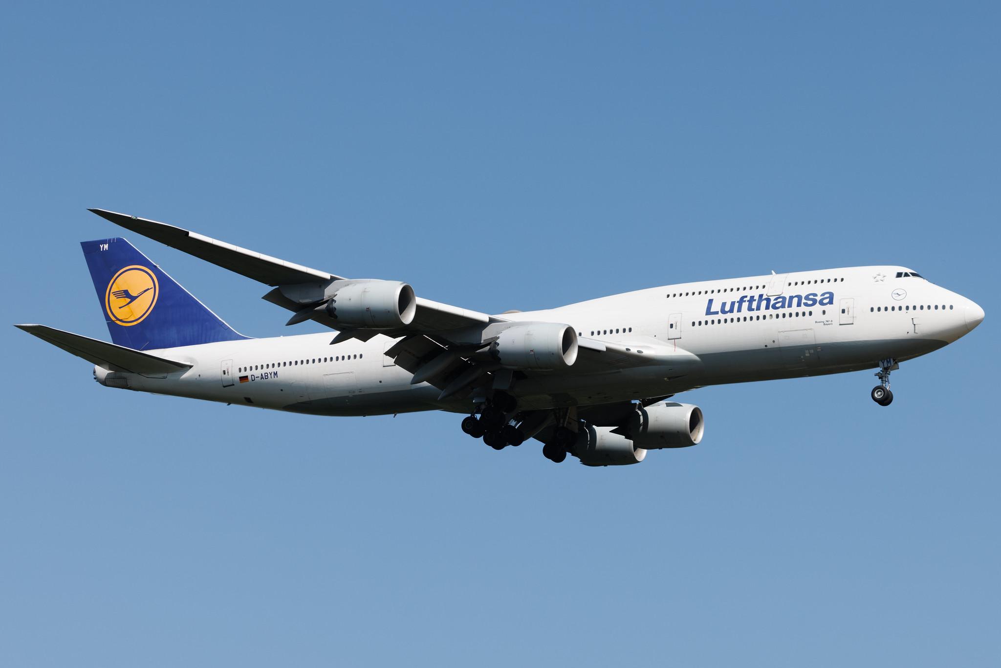 Frankfurt Airport: Lufthansa (LH / DLH) | Boeing 747-830 B748 | D-ABYM | MSN 37837