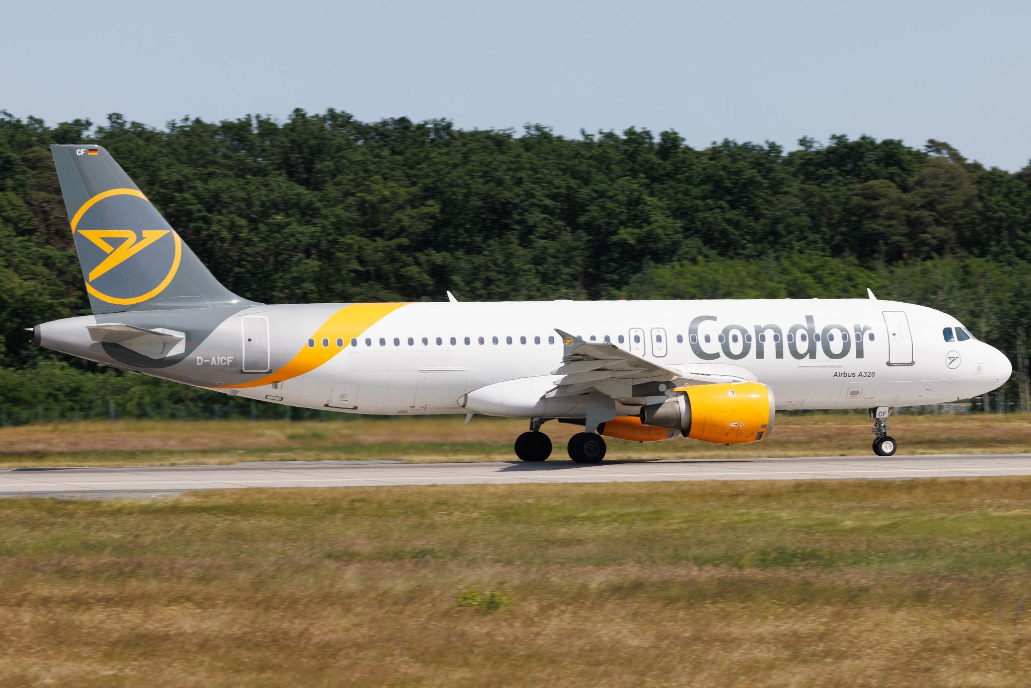 Frankfurt Airport: Condor (DE / CFG) | Airbus A320-212 A320 | D-AICF | MSN 0905