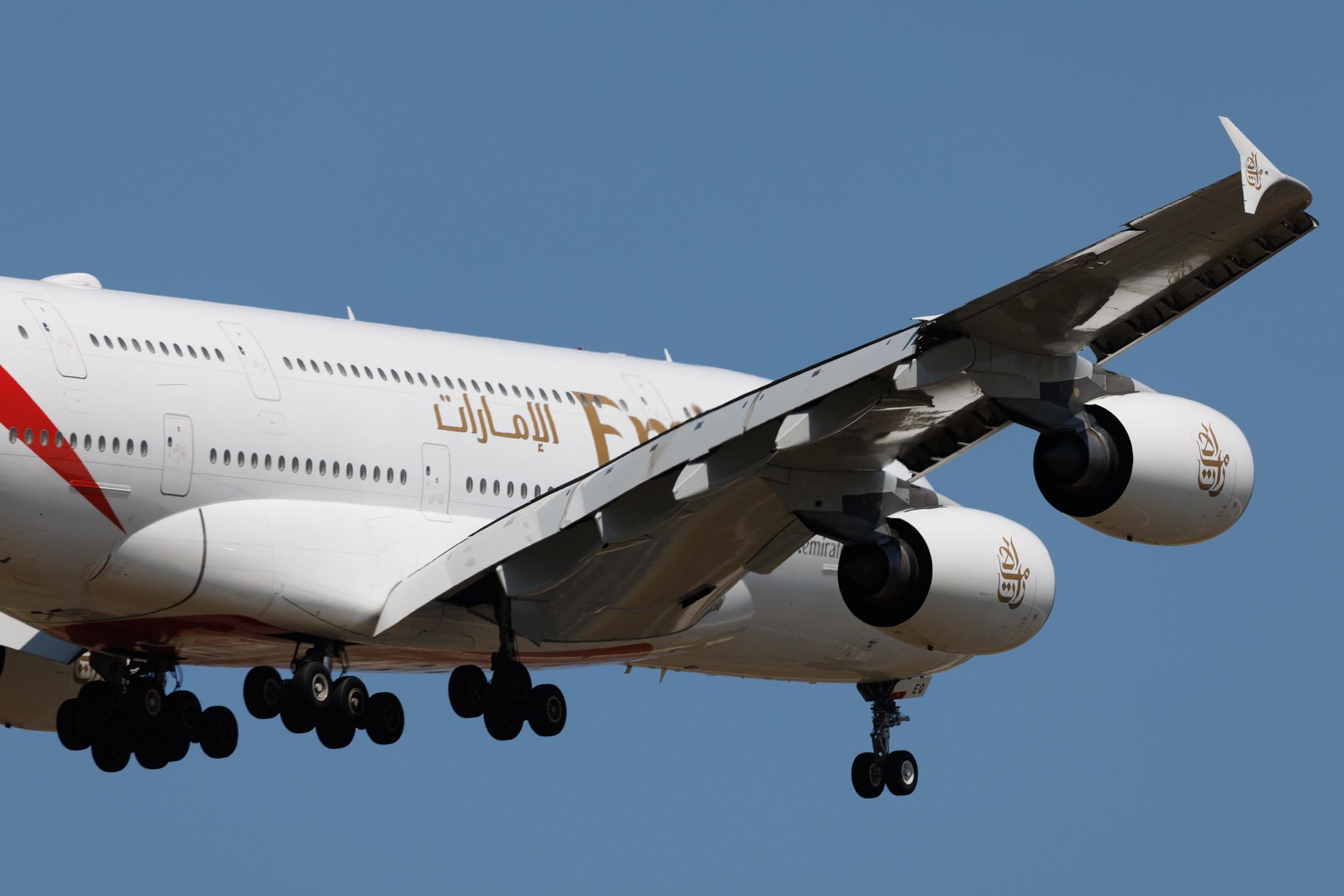 Frankfurt Airport: Emirates (EK / UAE) | Airbus A380-861 A388 | A6-EEQ | MSN 141