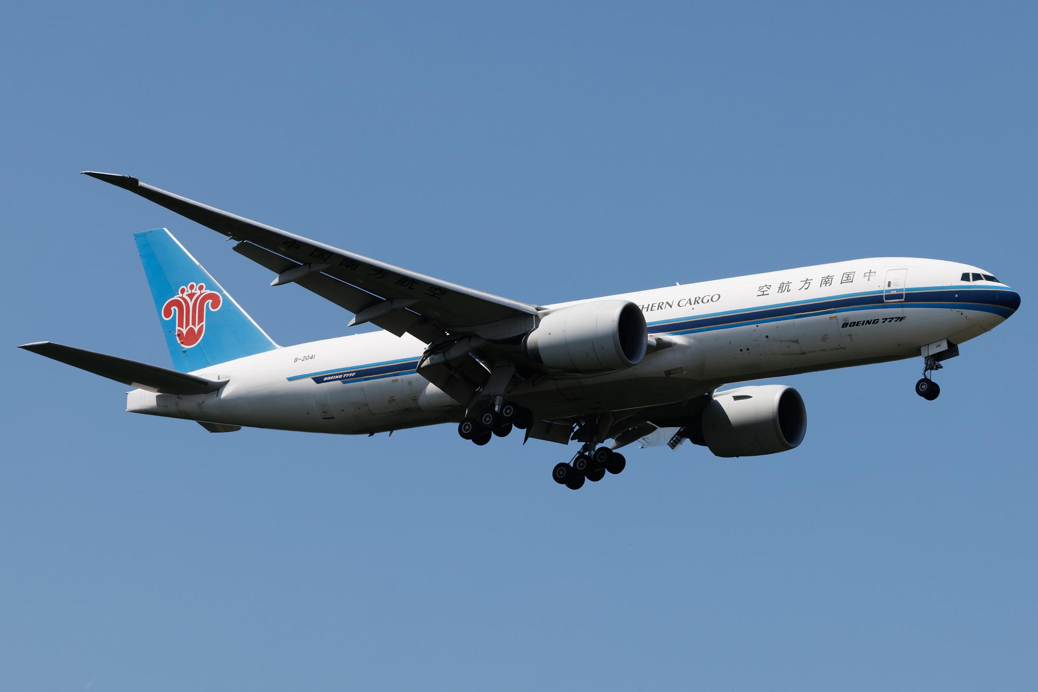 Frankfurt Airport: China Southern Cargo (CZ / CSN) | Operator: China Southern Airlines | Boeing 777-F1B B77L | B-2041 | MSN 41632