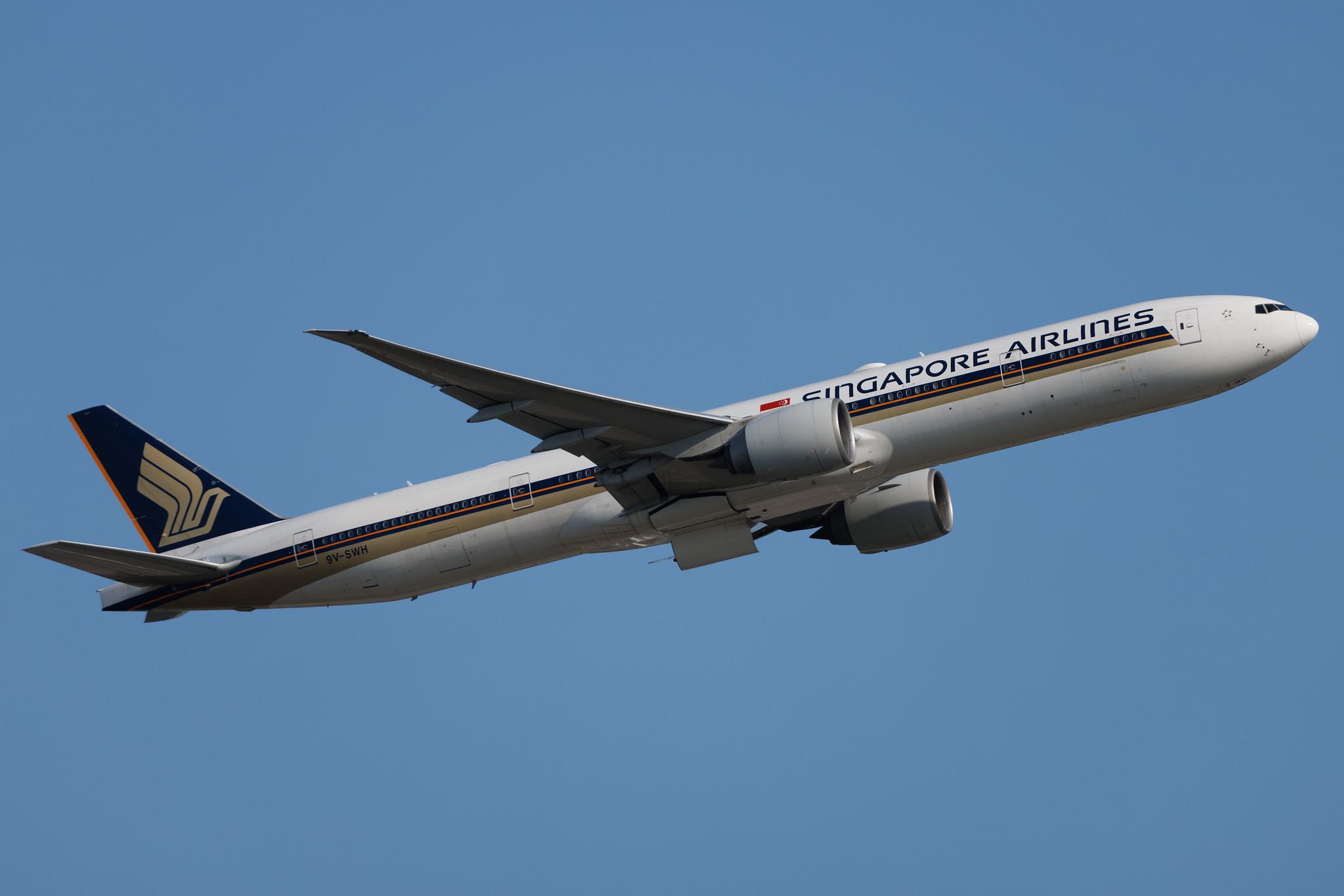 Frankfurt Airport: Singapore Airlines (SQ / SIA) | Boeing 777-312(ER) B77W | 9V-SWH | MSN 34573
