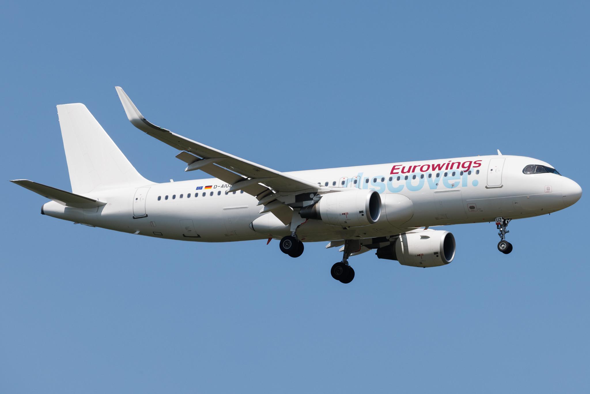 Frankfurt Airport: Lufthansa (LH / DLH) | Airbus A320-214 A320 | D-AIUZ | MSN 7625
