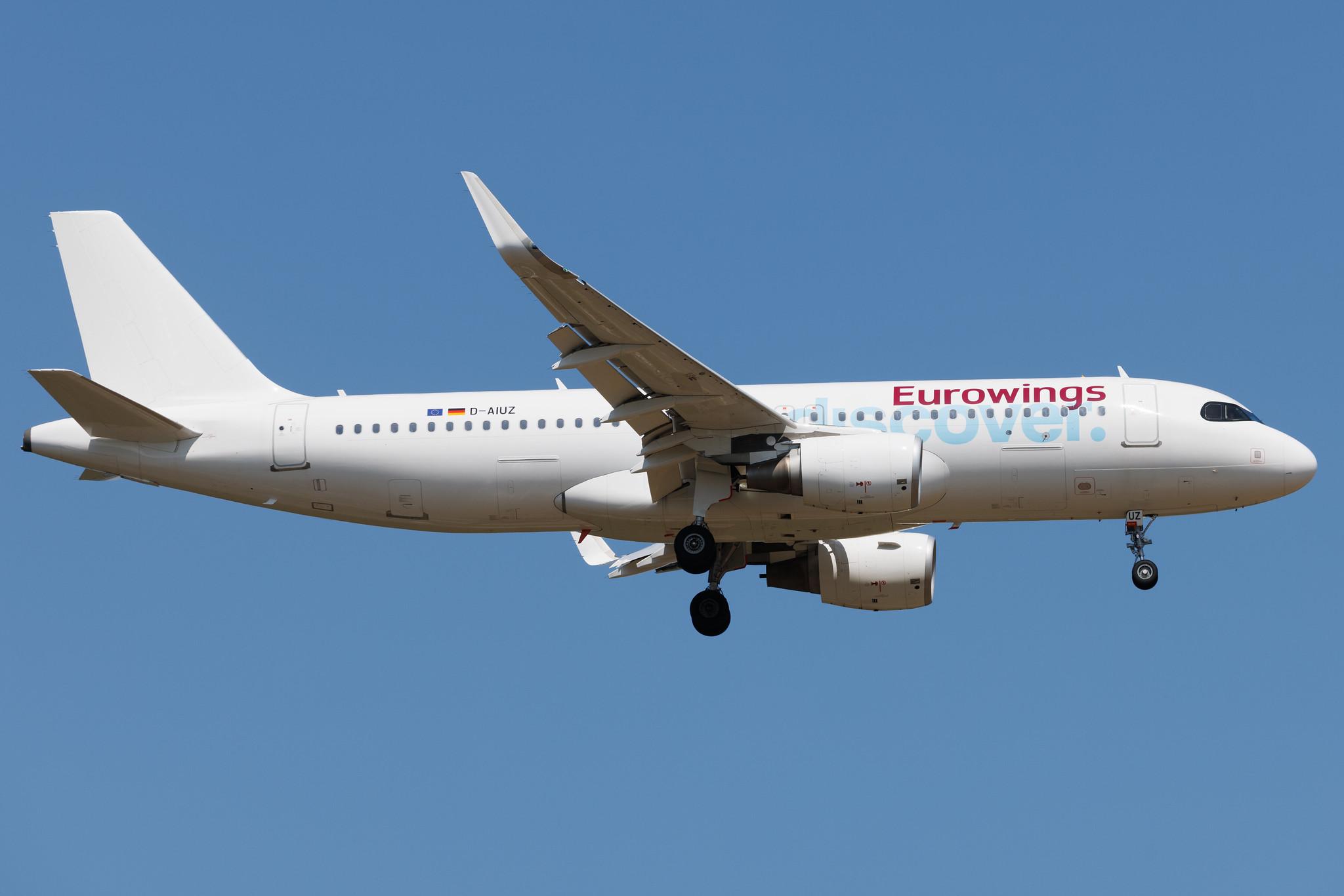 Frankfurt Airport: Lufthansa (LH / DLH) | Airbus A320-214 A320 | D-AIUZ | MSN 7625
