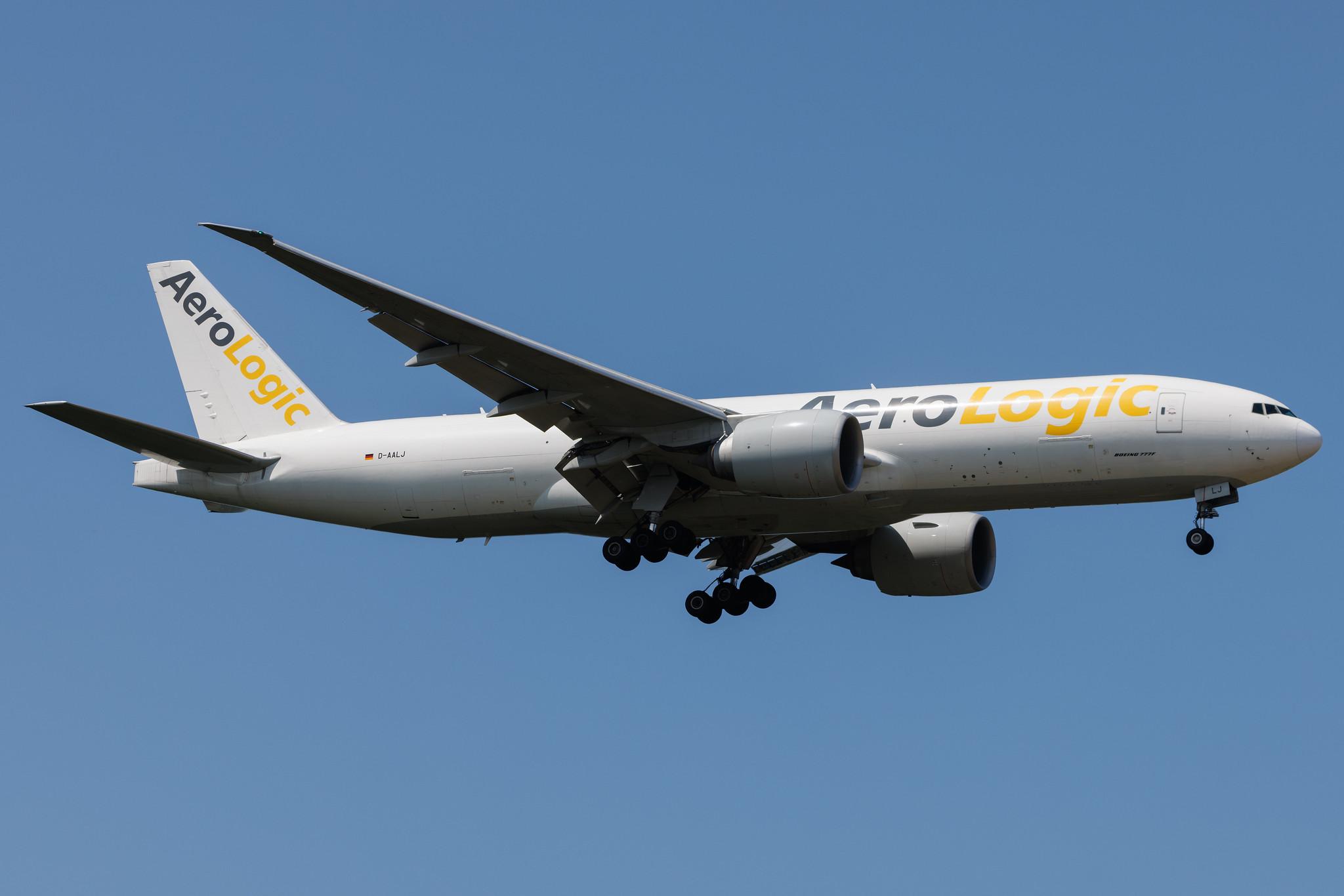 Frankfurt Airport: AeroLogic (3S / BOX) | Boeing 777-F6N B77L | D-AALJ | MSN 37710