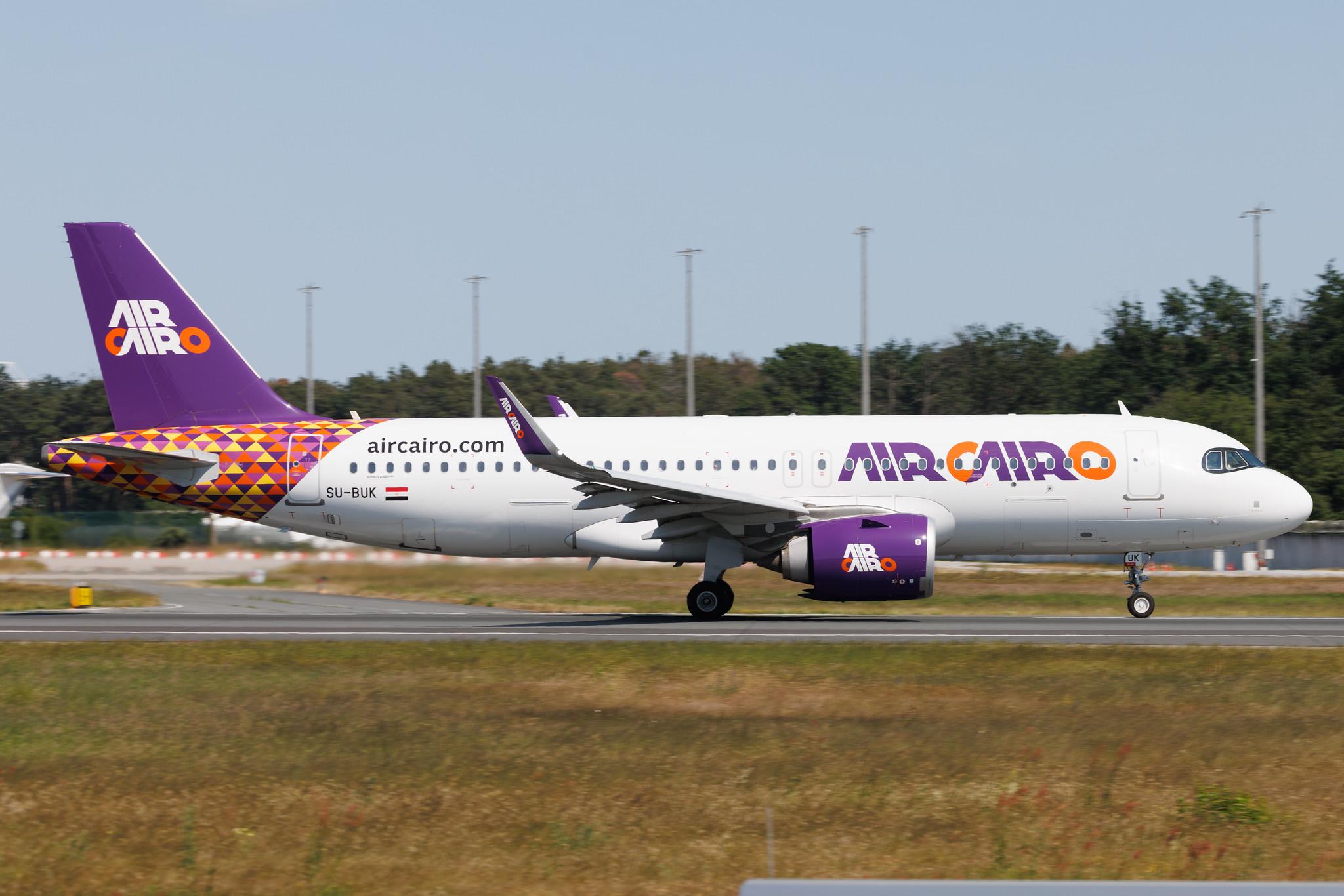 Frankfurt Airport: Air Cairo (SM / MSC) | Airbus A320-251N A20N | SU-BUK | MSN 10152