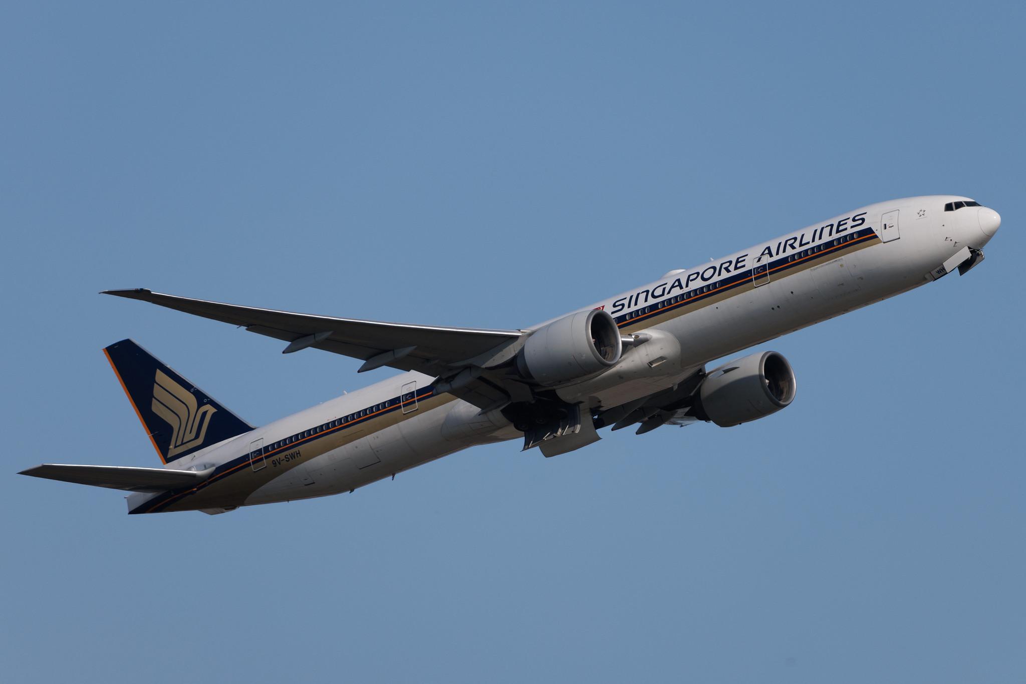Frankfurt Airport: Singapore Airlines (SQ / SIA) | Boeing 777-312(ER) B77W | 9V-SWH | MSN 34573