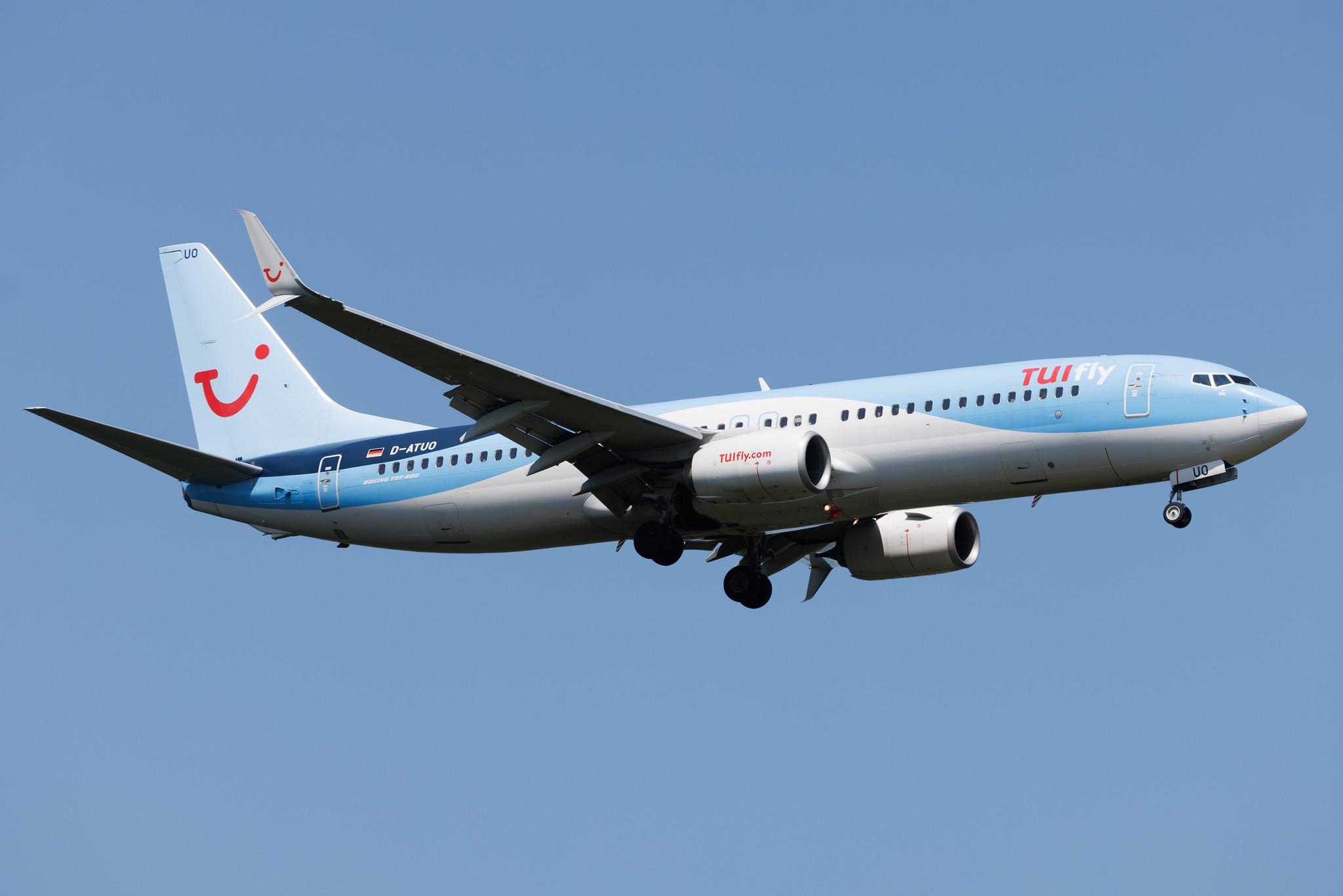 Frankfurt Airport: TUI (X3 / TUI) | Operator: TUI fly | Boeing 737-8K2 B738 | D-ATUO | MSN 41661