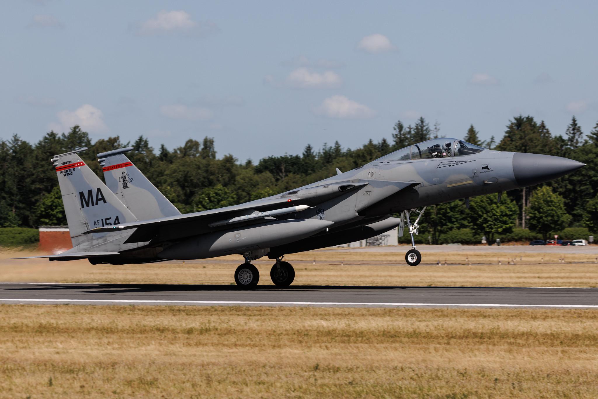 Fliegerhorst Hohn: United States Air Force (USAF) | McDonnell Douglas F-15C Eagle F15 | 86-0154 | MSN 1001/C382