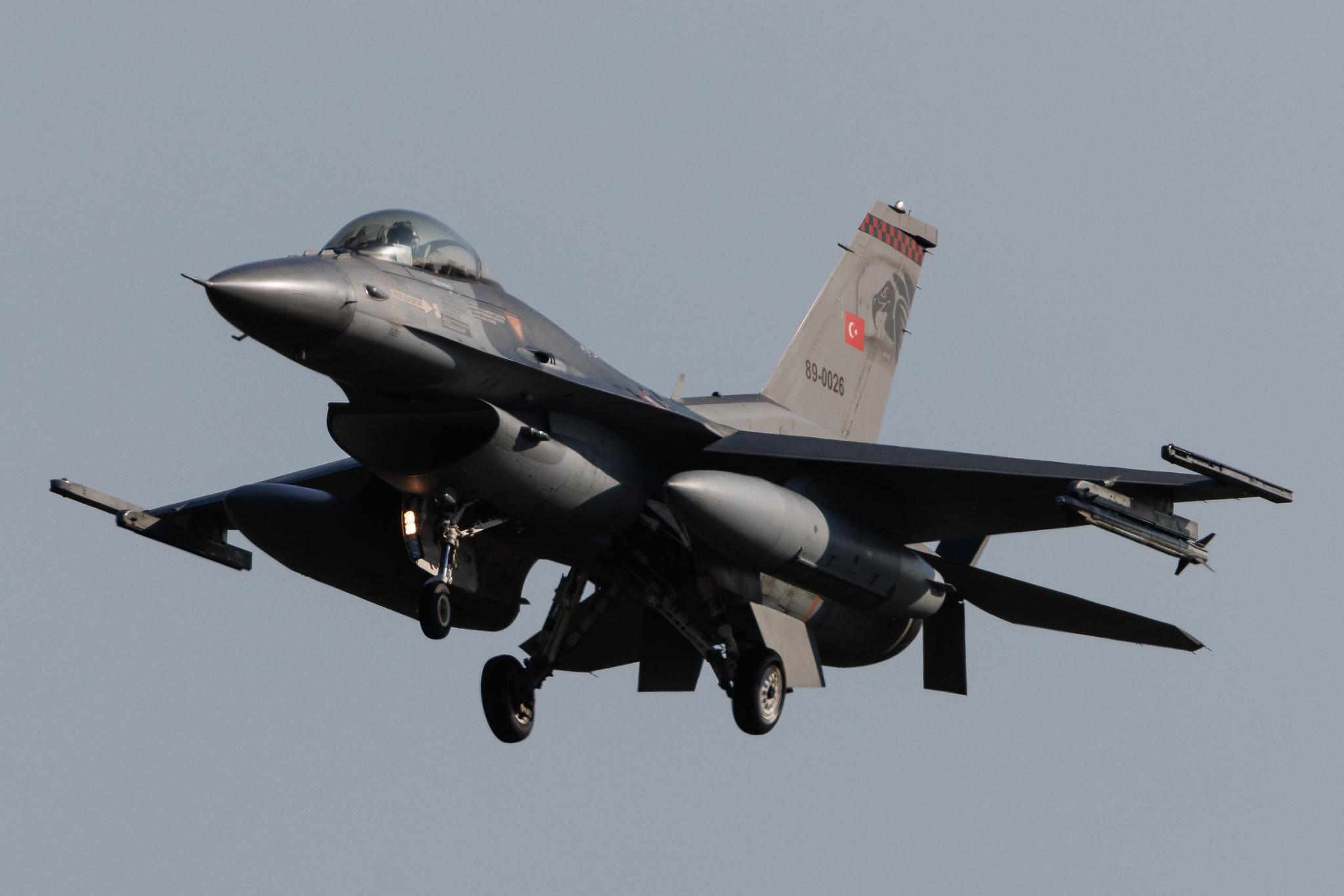 Schleswig Jagel Airport: Turkish Air Force (HVK) | General Dynamics F-16C Fighting Falcon F16 | 89-0026 | MSN 4R-44