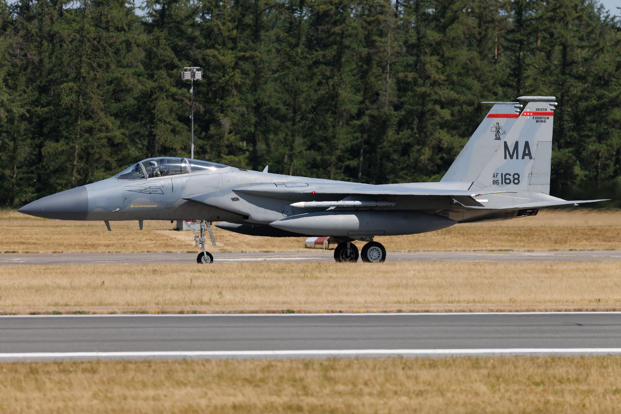 Fliegerhorst Hohn: United States Air Force (USAF) | McDonnell Douglas F-15C Eagle F15 | 86-0168 | MSN 1017/C396