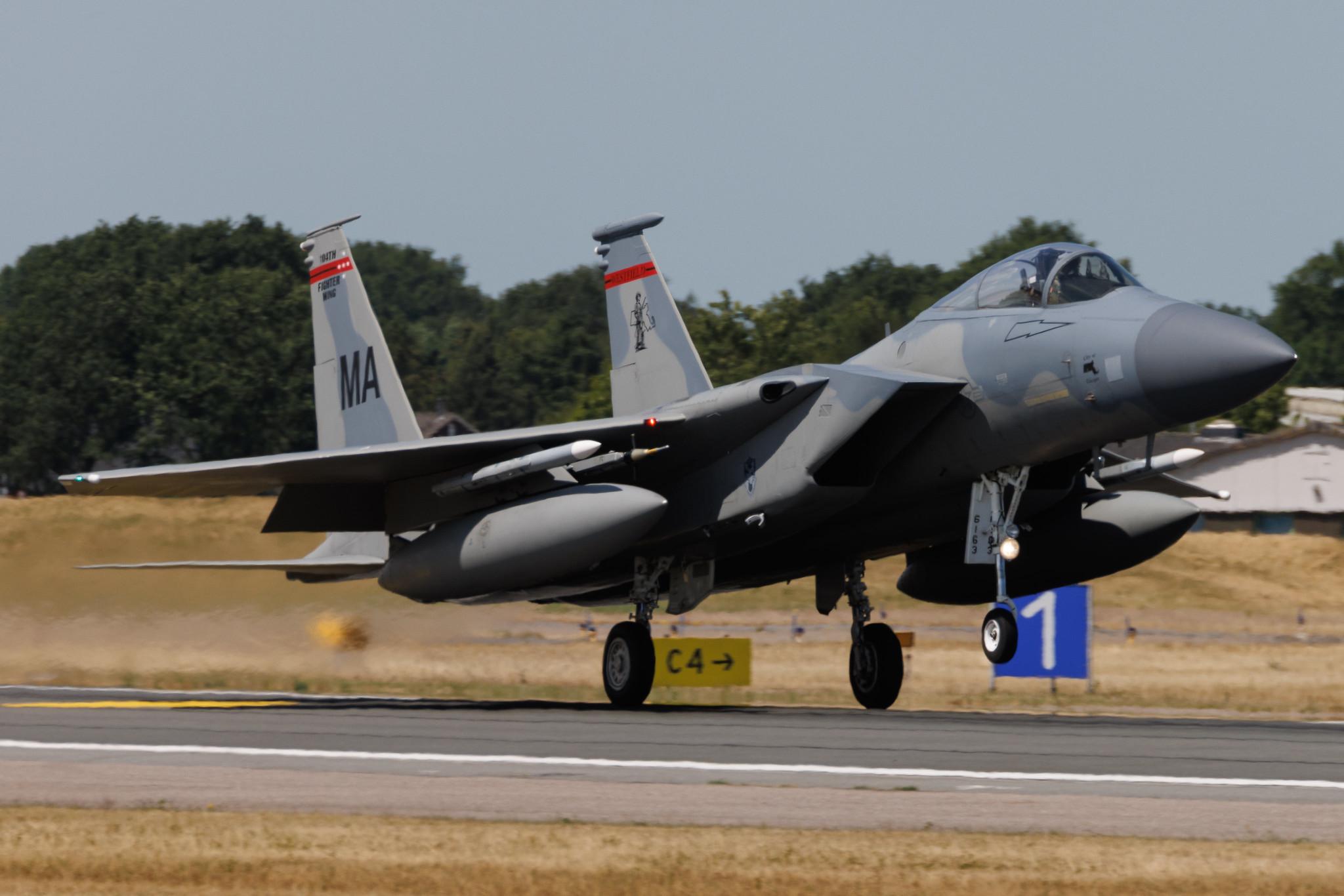 Fliegerhorst Hohn: United States Air Force (USAF) | McDonnell Douglas F-15C Eagle F15 | 86-0163 | MSN 1010/C39