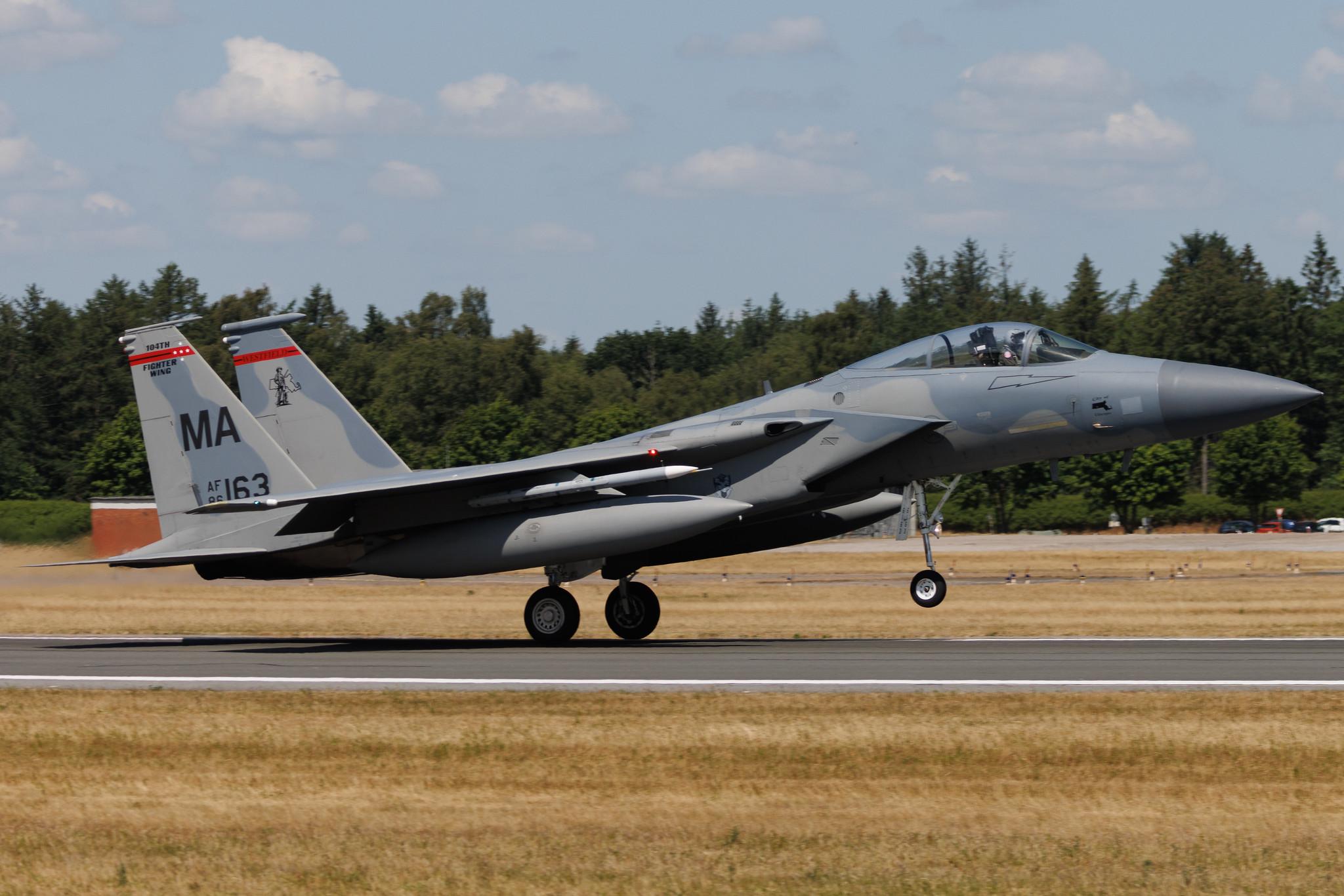 Fliegerhorst Hohn: United States Air Force (USAF) | McDonnell Douglas F-15C Eagle F15 | 86-0163 | MSN 1010/C39