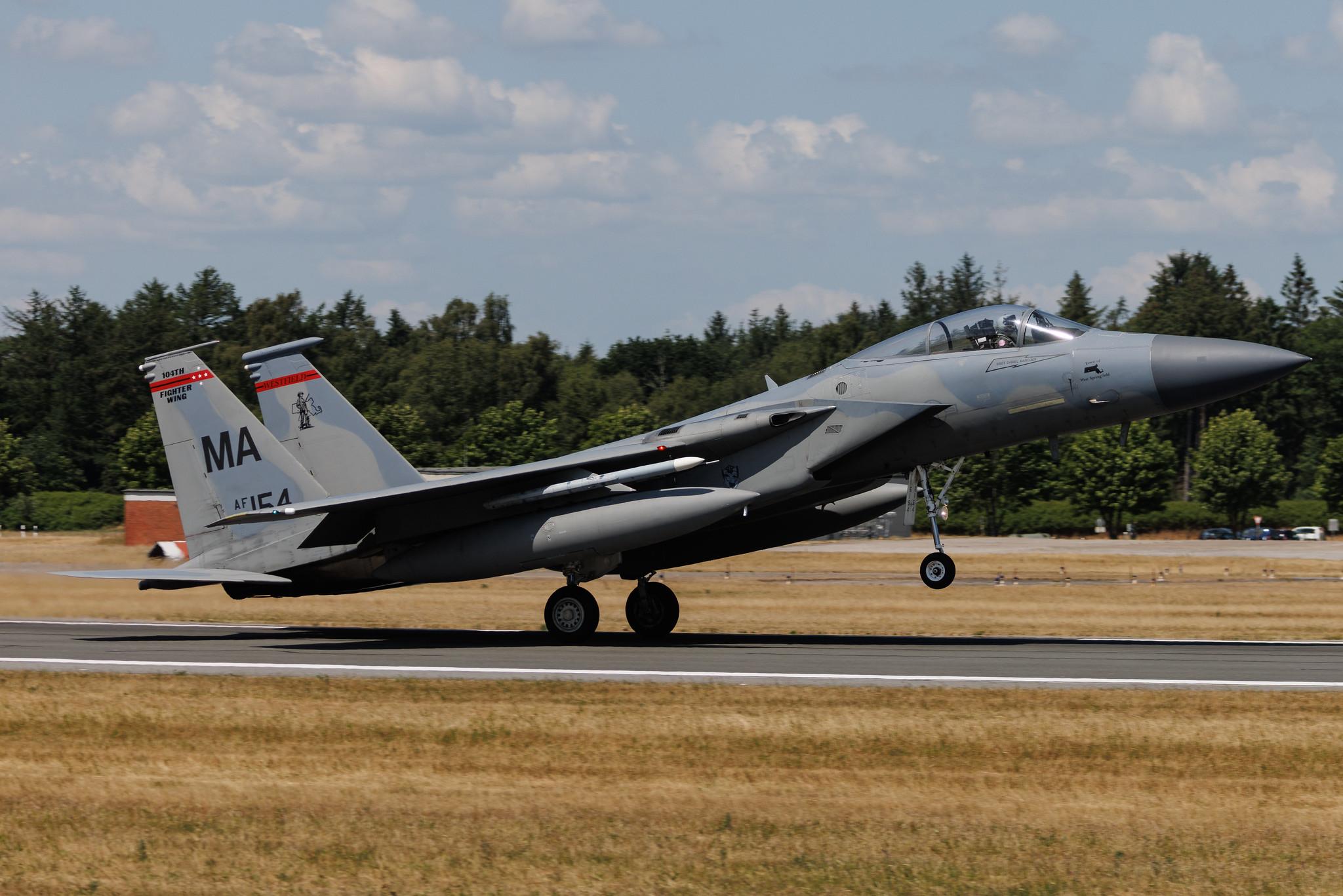 Fliegerhorst Hohn: United States Air Force (USAF) | McDonnell Douglas F-15C Eagle F15 | 86-0154 | MSN 1001/C382