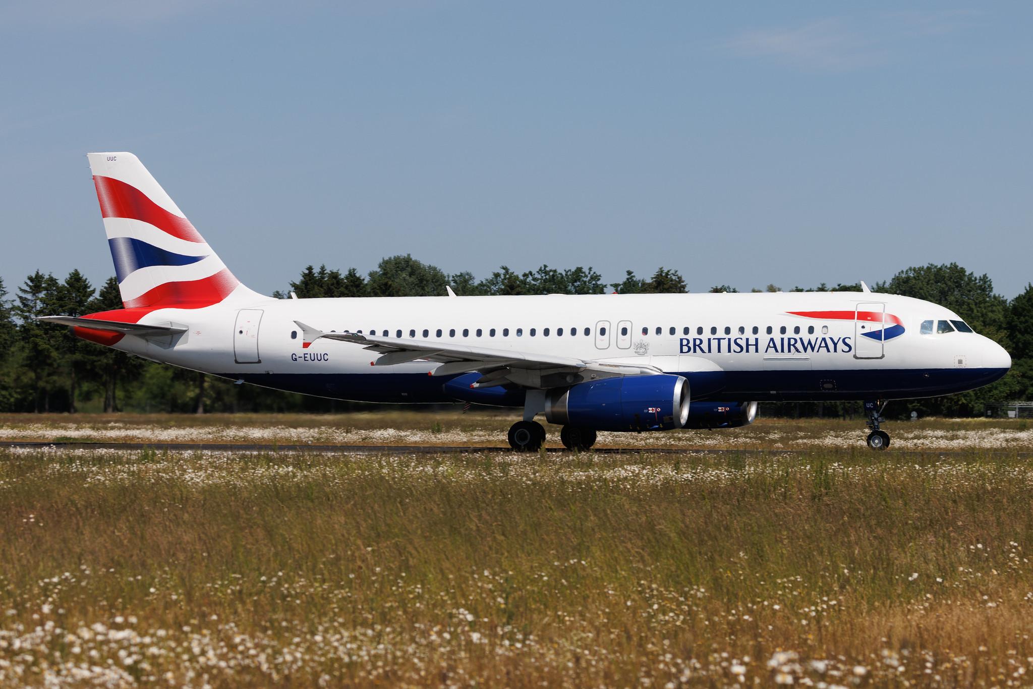 Hamburg Airport: British Airways (BA / BAW) | Airbus A320-232 A320 | G-EUUC | MSN 1696