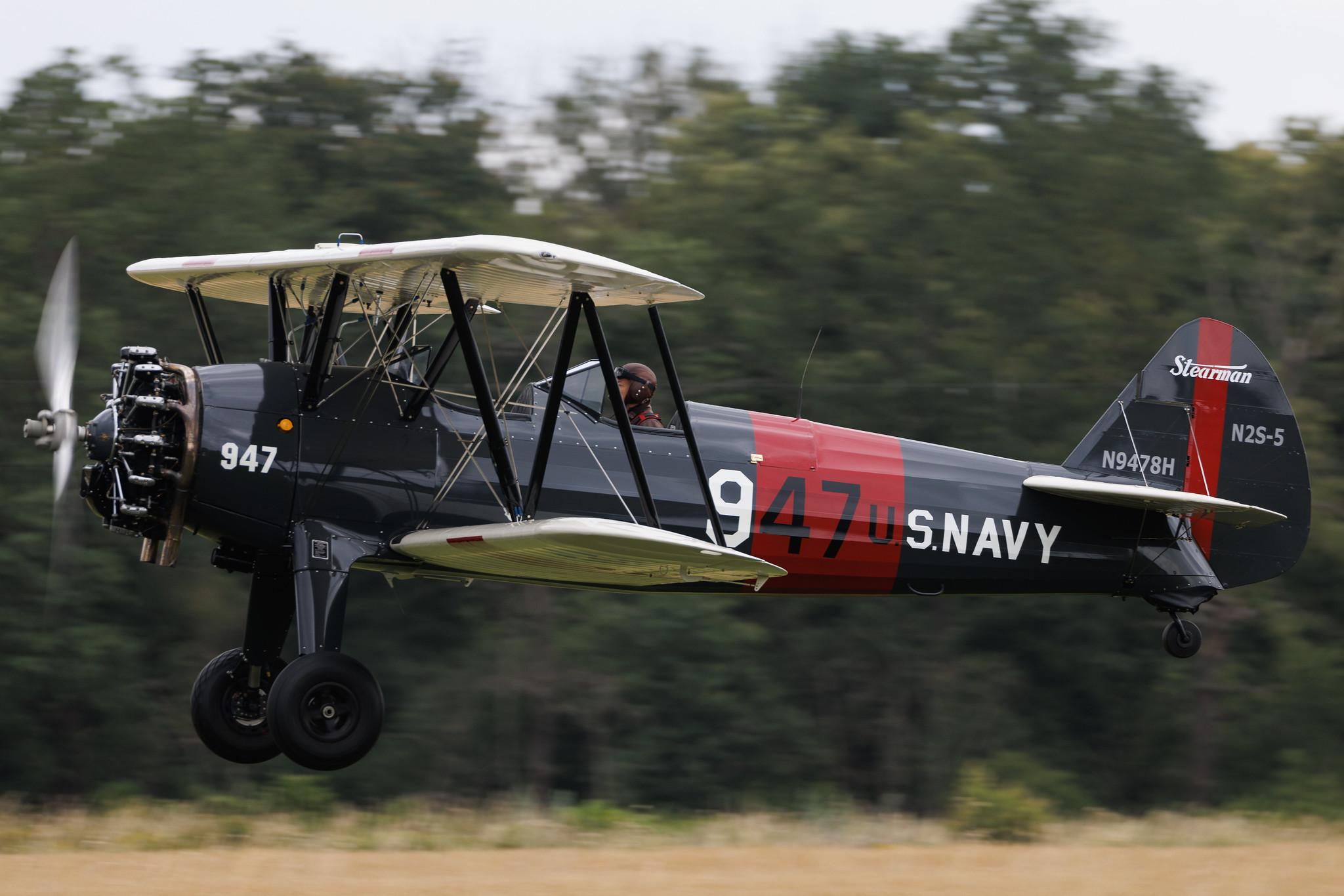 Flugplatz Bienenfarm: Private owner | Boeing-Stearman Model 75 ST75 | N9478H | MSN 75-6833
