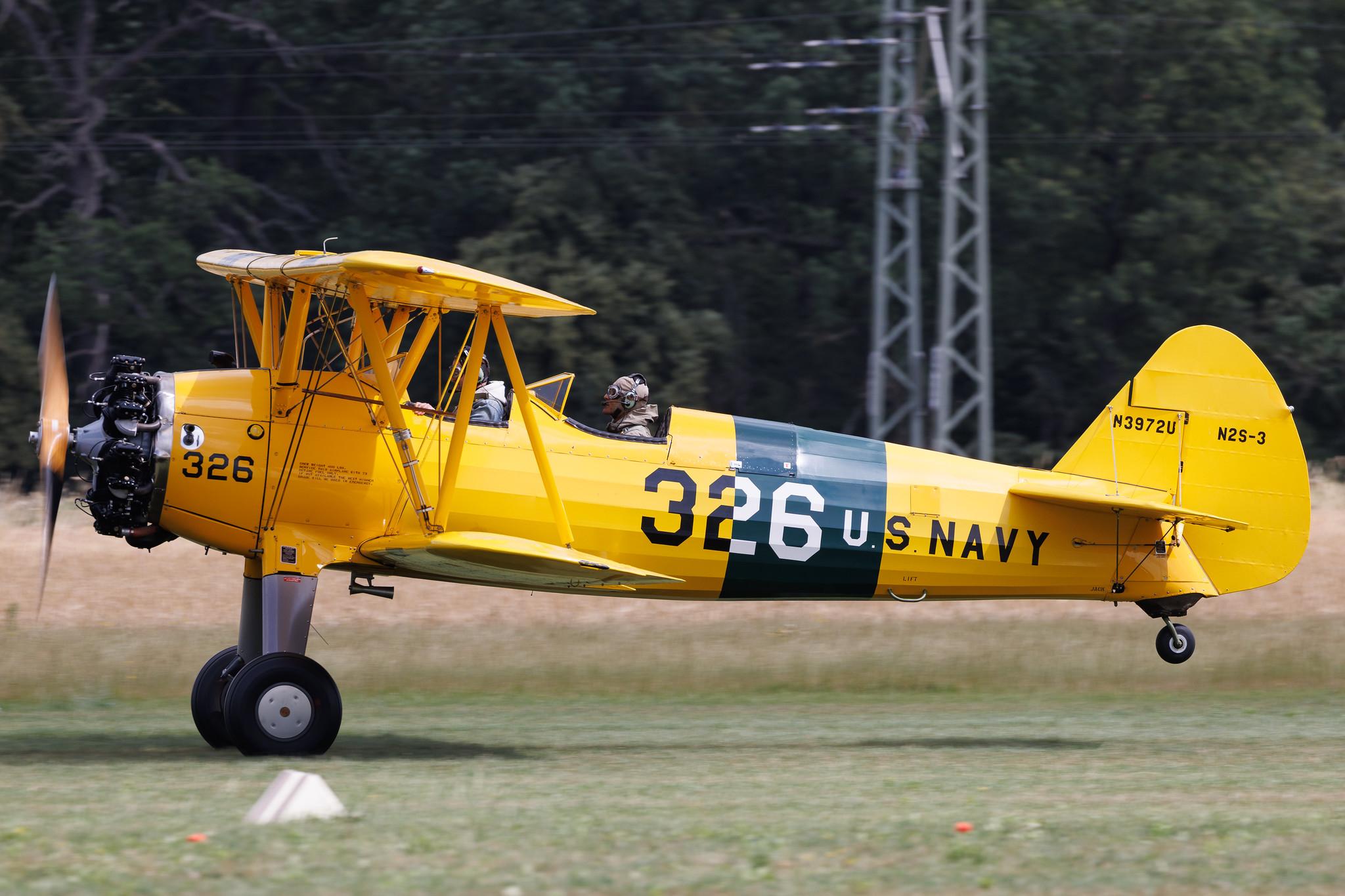Flugplatz Bienenfarm: Private owner | Boeing N2S-3 Stearman | N3972U | MSN AR-26