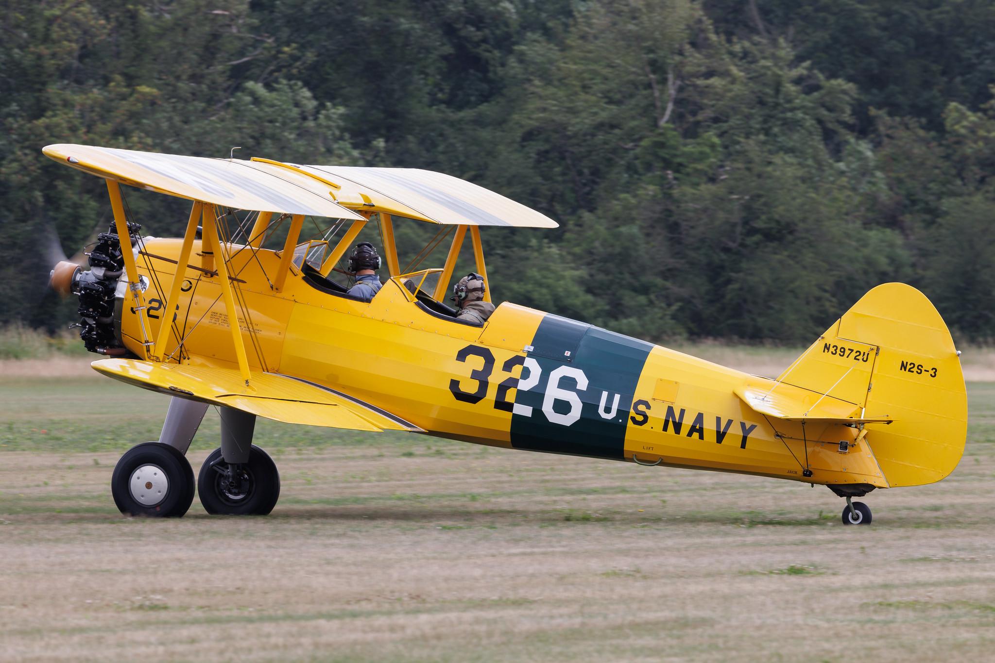 Flugplatz Bienenfarm: Private owner | Boeing N2S-3 Stearman | N3972U | MSN AR-26