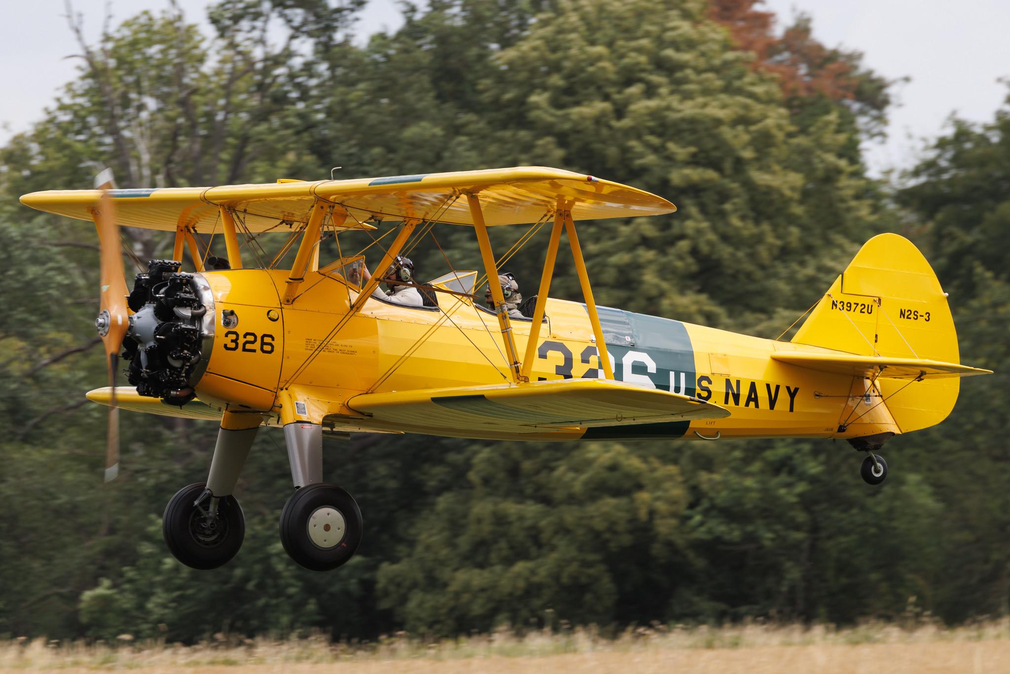 Flugplatz Bienenfarm: Private owner | Boeing N2S-3 Stearman | N3972U | MSN AR-26