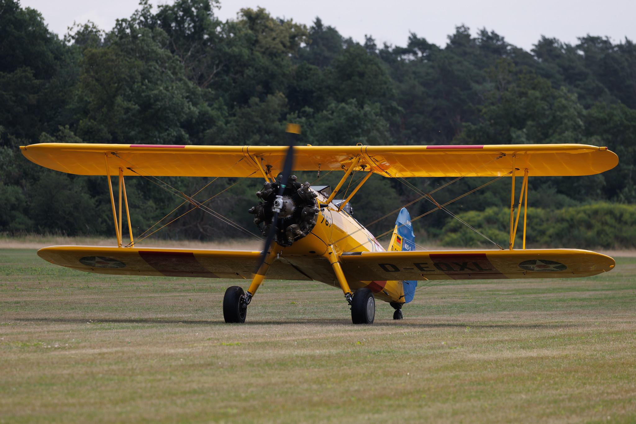 Flugplatz Bienenfarm: Private owner | Boeing N2S-3 Stearman | D-EQXL | MSN 75-658