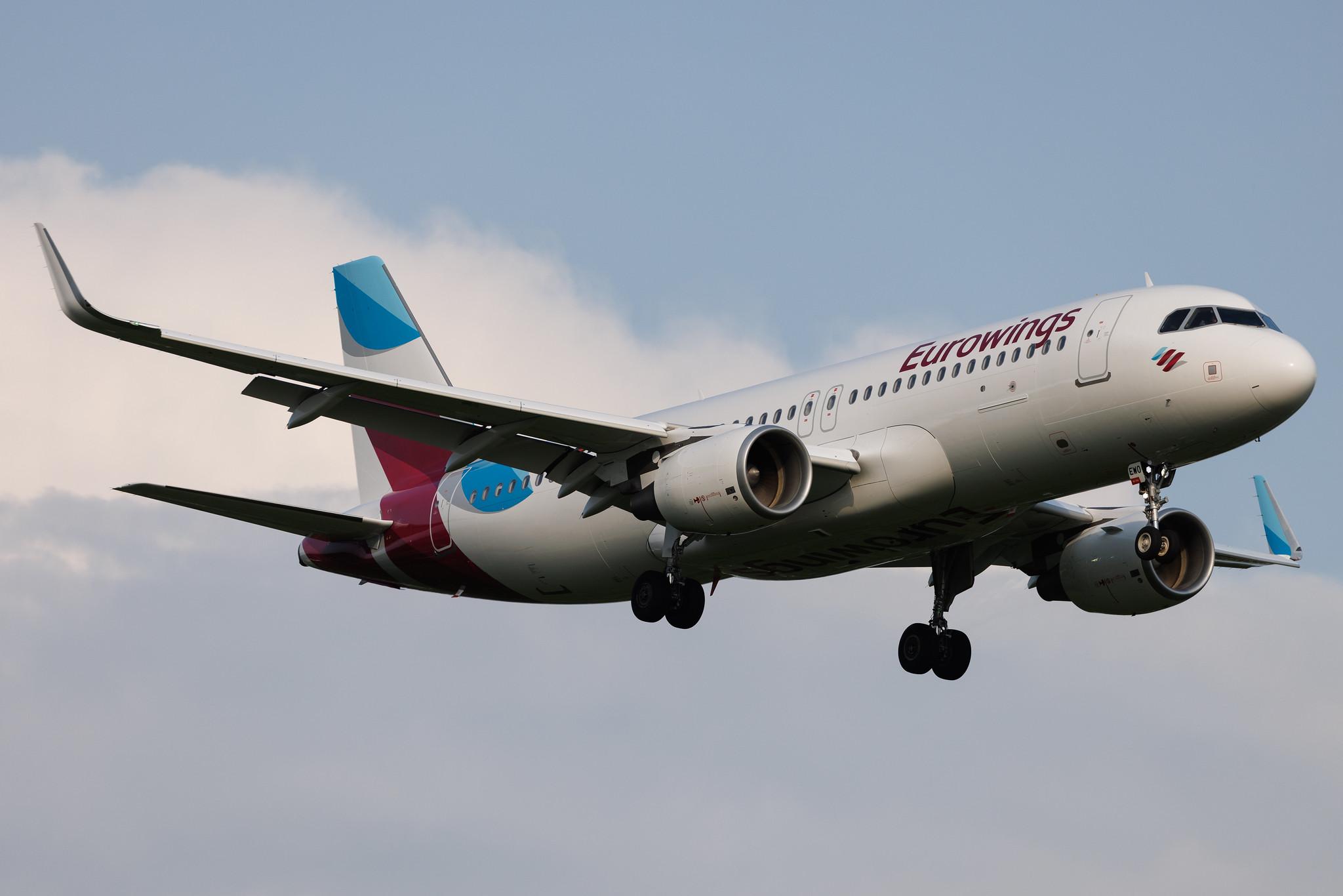 Hamburg Airport: Eurowings (EW / EWG) | Airbus A320-214 A320 | D-AEWO | MSN 7394