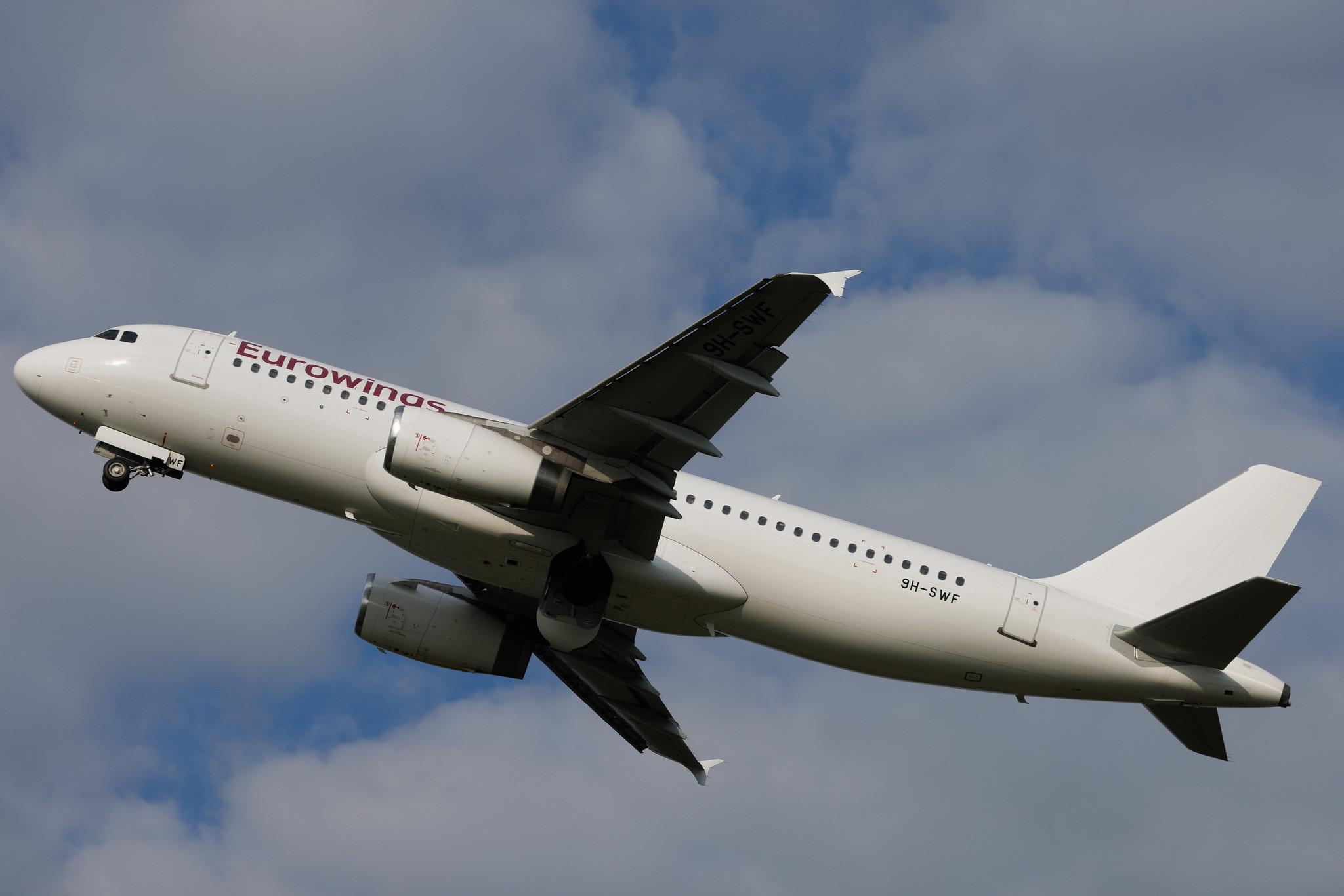Hamburg Airport: Eurowings (EW / EWG) | Operator: Avion Express Malta | Airbus A320-232 A320 | 9H-SWF | MSN 03581