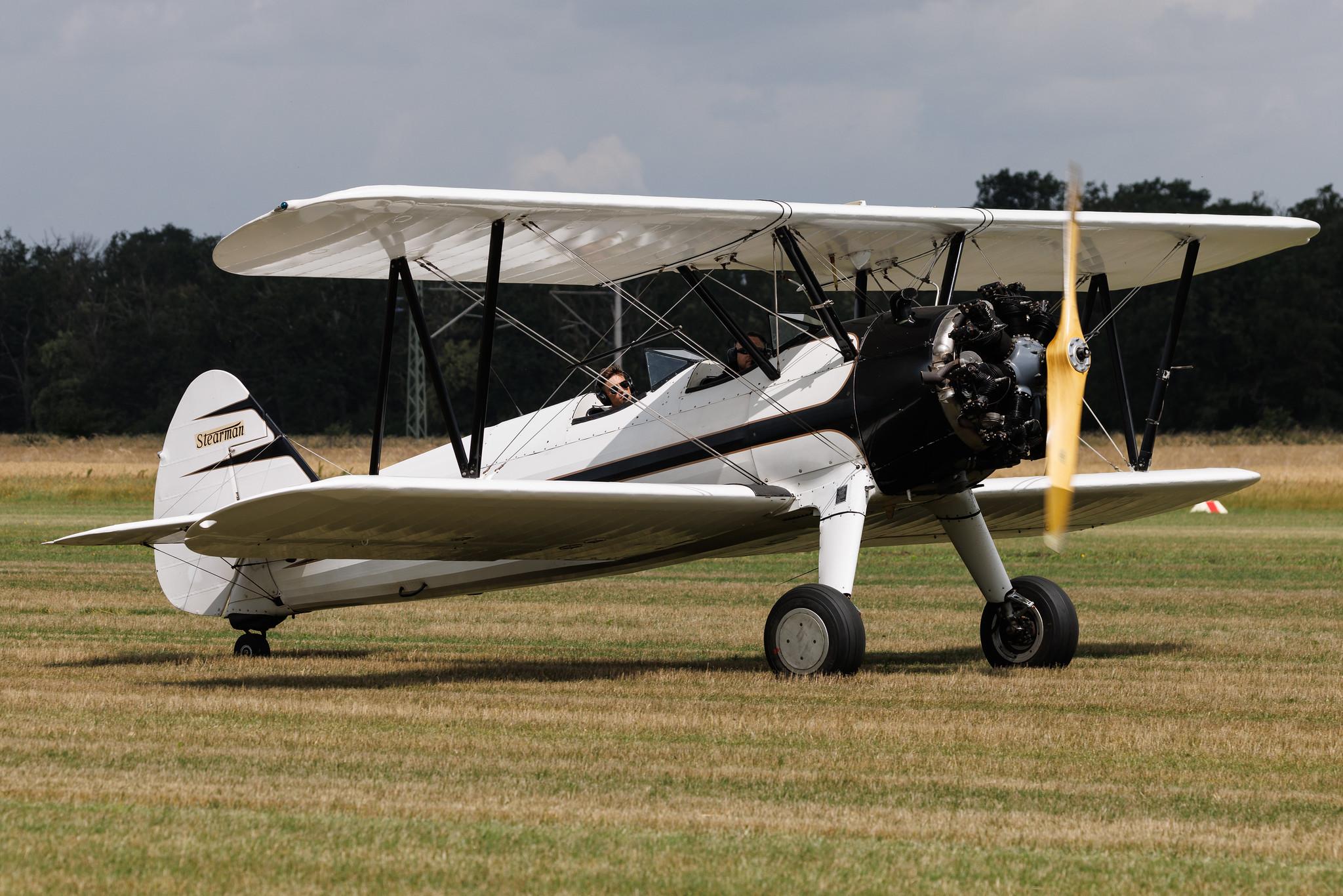 Flugplatz Bienenfarm: Private owner | Boeing-Stearman E75 Kaydet ST75 | N9054H | MSN 758778