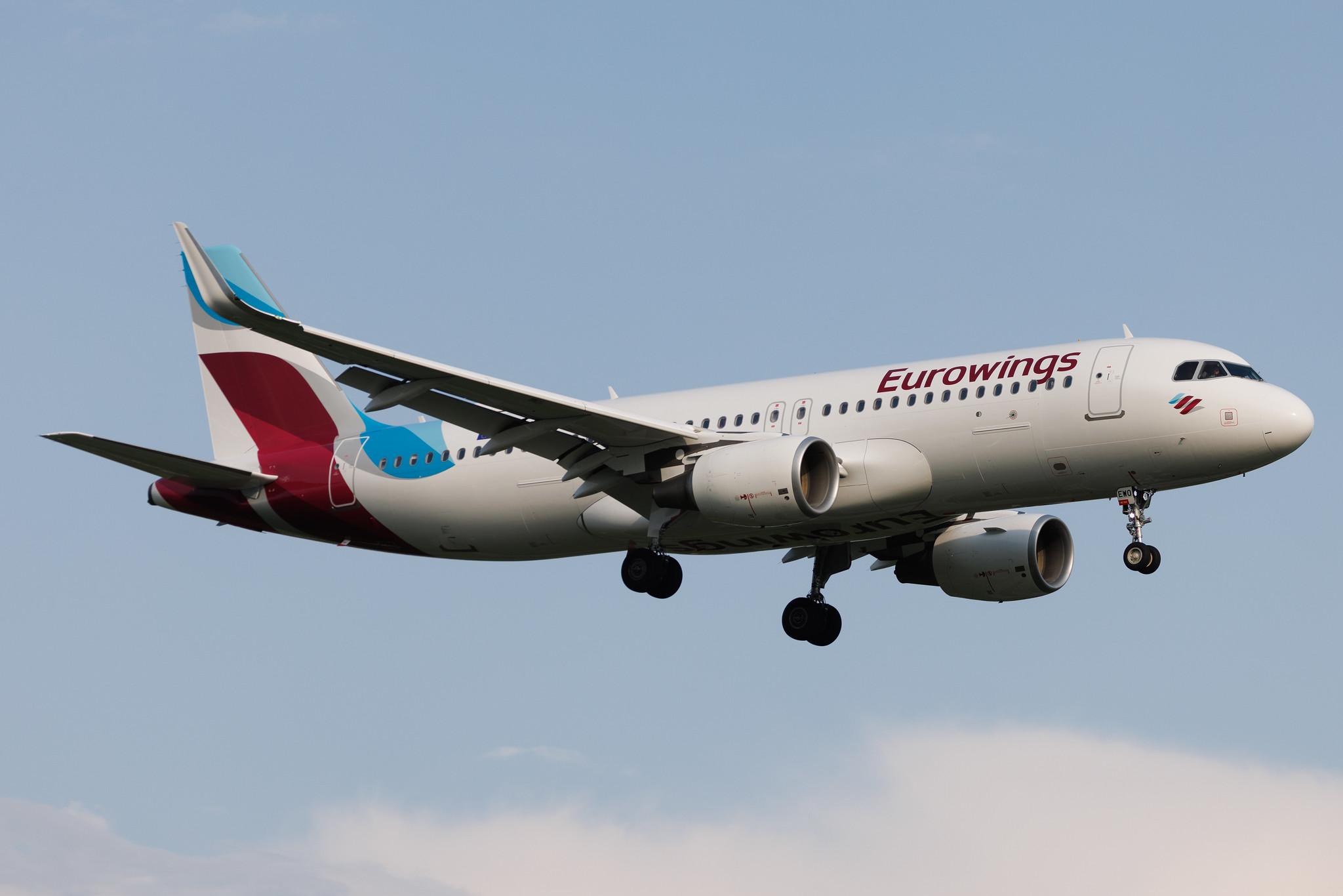 Hamburg Airport: Eurowings (EW / EWG) | Airbus A320-214 A320 | D-AEWO | MSN 7394