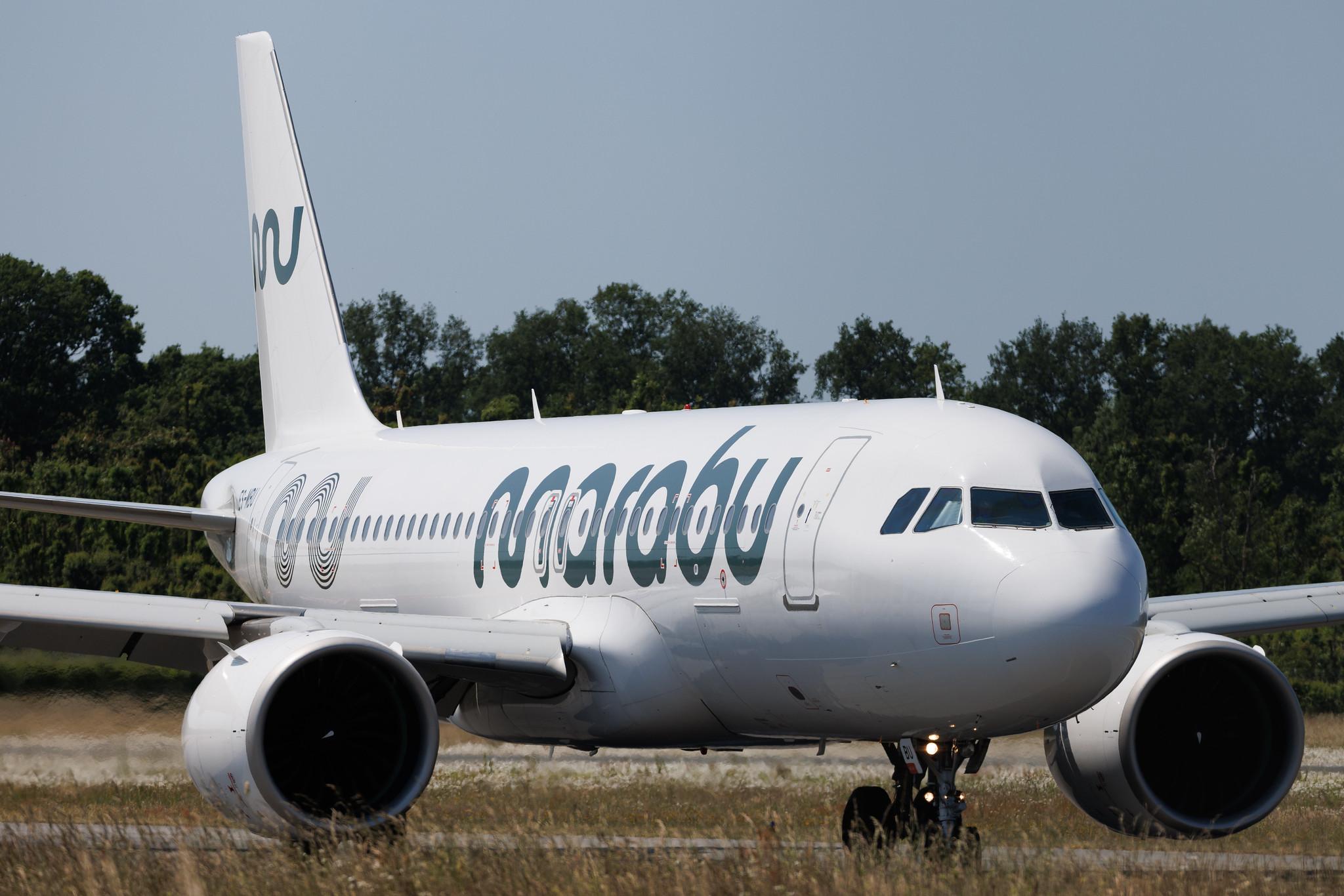 Hamburg Airport: Marabu (DI / MBU) | Airbus A320-271N A20N | ES-MBU | MSN 06799