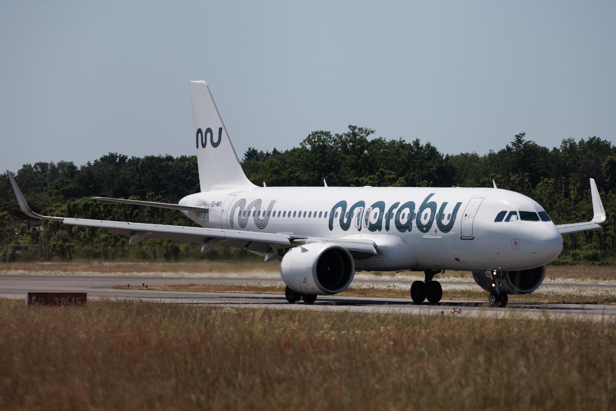 Hamburg Airport: Marabu (DI / MBU) | Airbus A320-271N A20N | ES-MBU | MSN 06799
