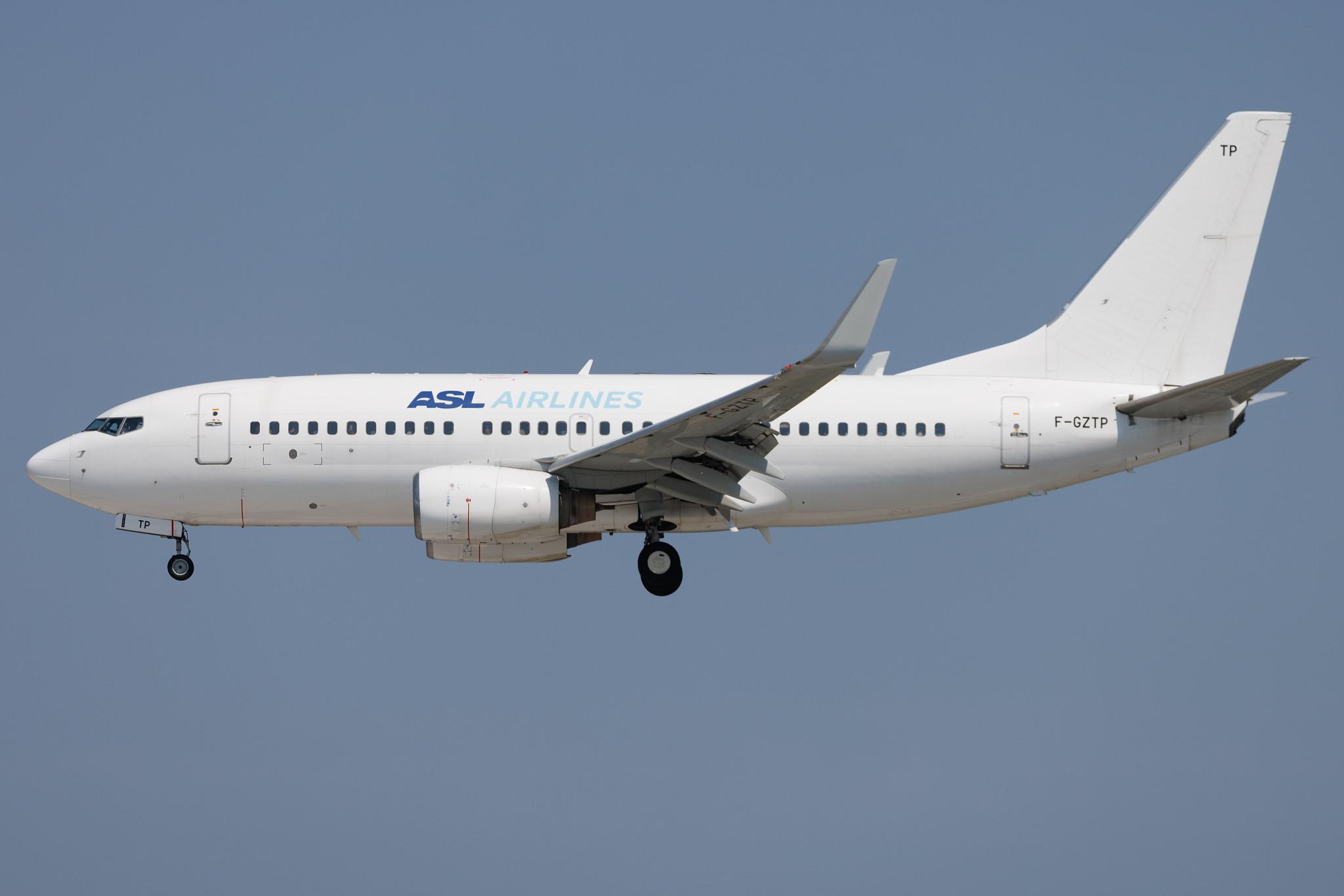 Hamburg Airport: ASL Airlines (/ ABR) | Operator: ASL Airlines France | Boeing 737-73S B737 | F-GZTP | MSN 29370