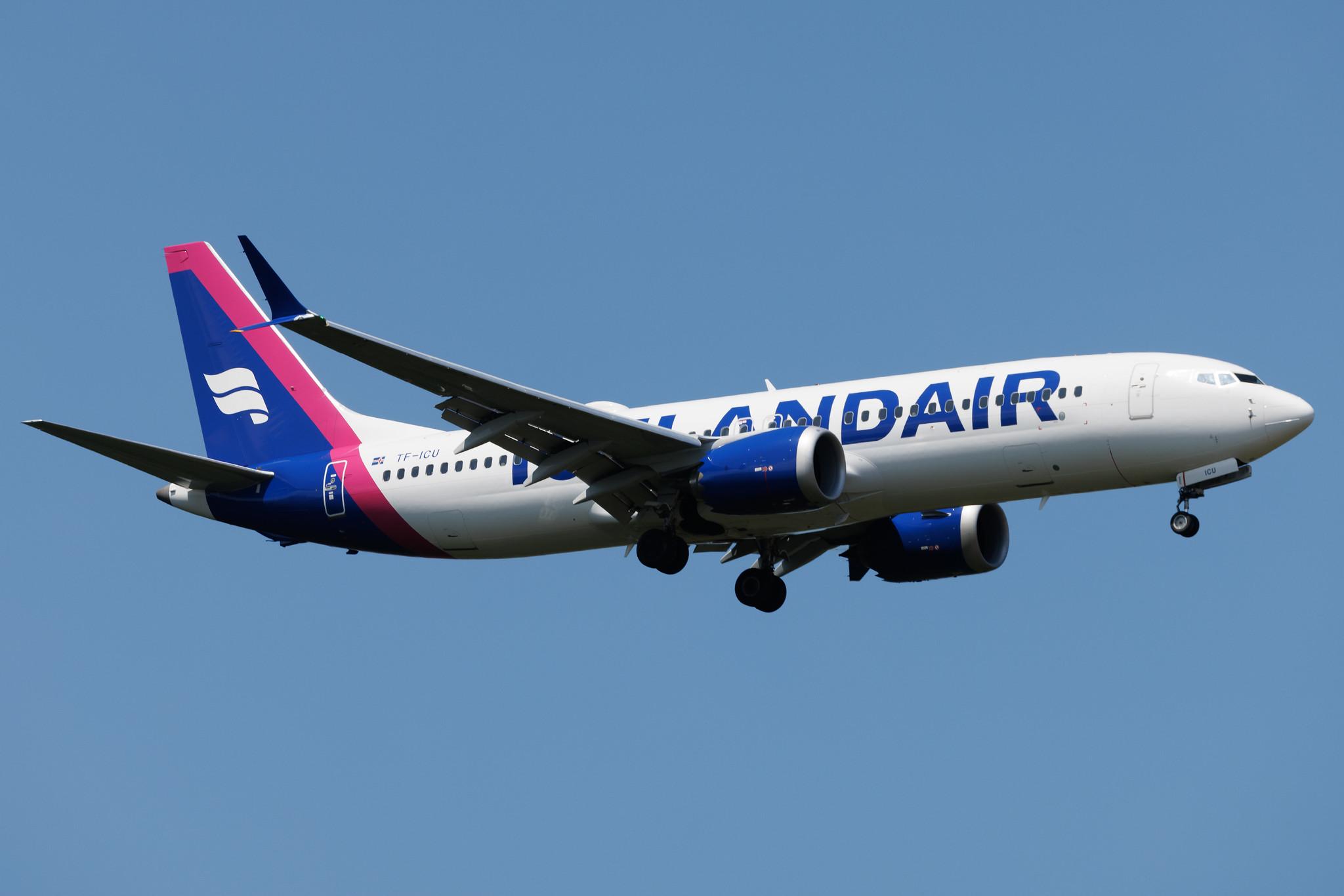 Frankfurt Airport: Icelandair (FI / ICE) | Boeing 737 MAX 8 B38M | TF-ICU | MSN 44355