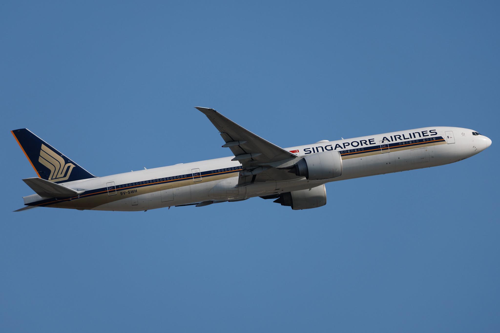 Frankfurt Airport: Singapore Airlines (SQ / SIA) | Boeing 777-312(ER) B77W | 9V-SWH | MSN 34573