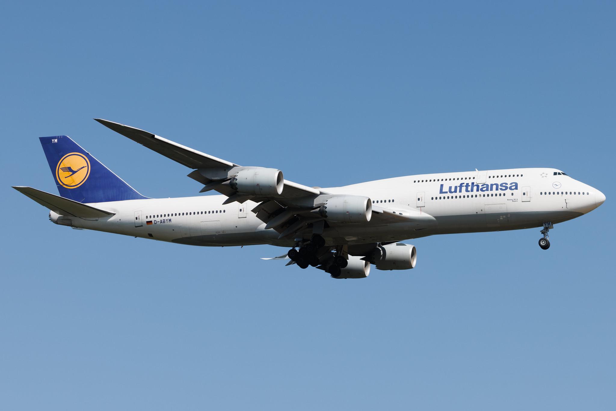 Frankfurt Airport: Lufthansa (LH / DLH) | Boeing 747-830 B748 | D-ABYM | MSN 37837
