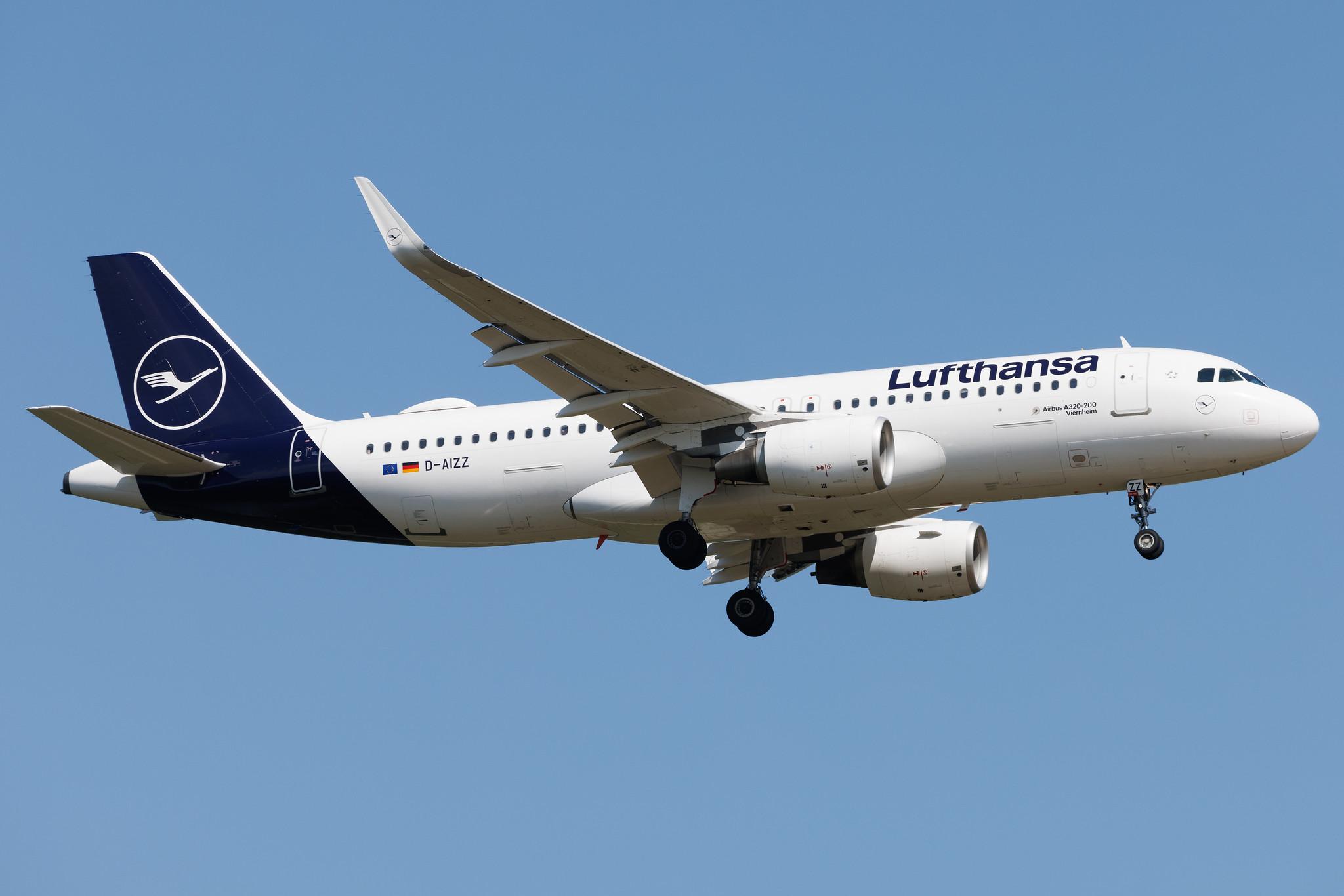 Frankfurt Airport: Lufthansa (LH / DLH) | Airbus A320-214 A320 | D-AIZZ | MSN 5831